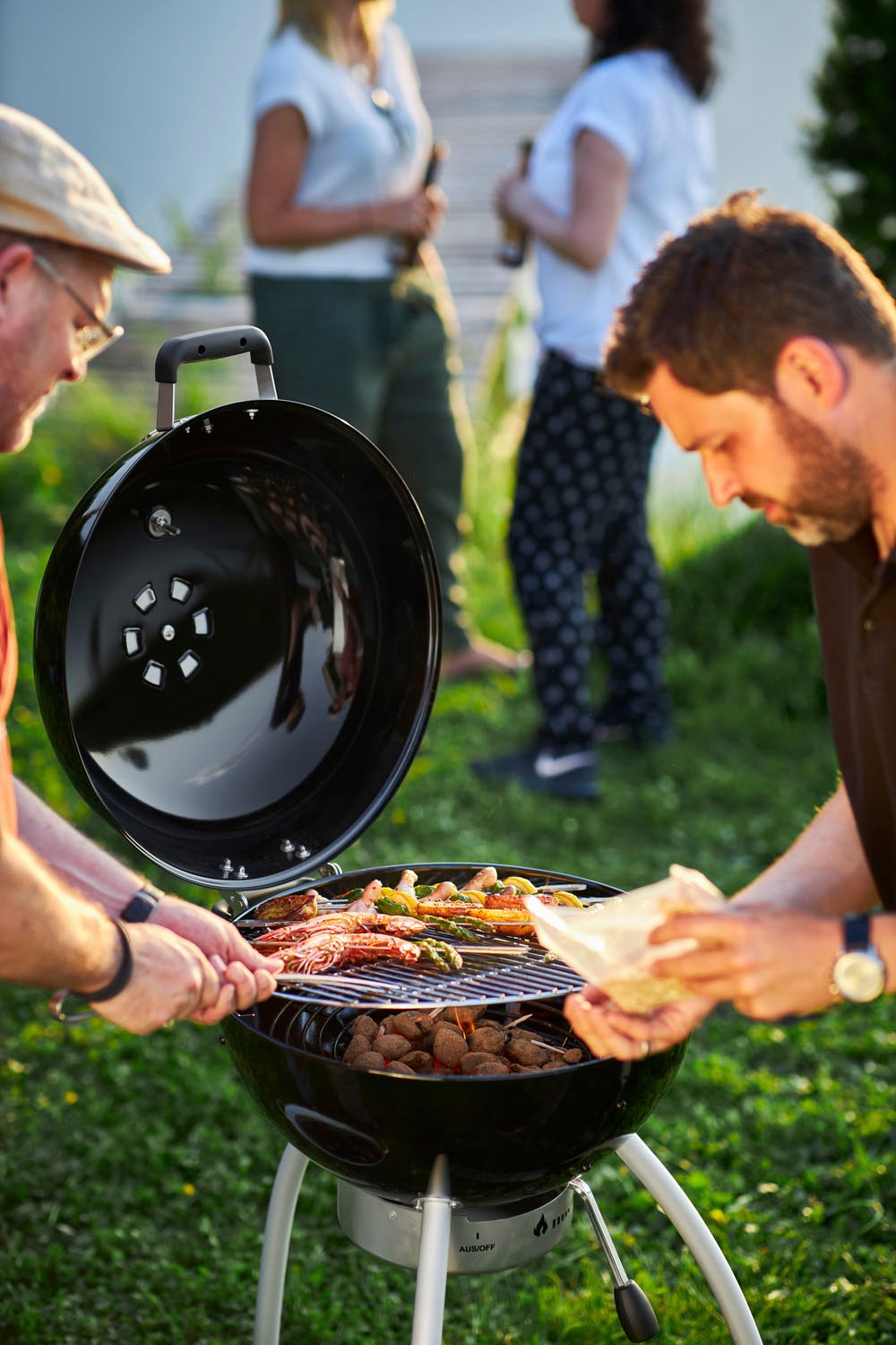 RÖSLE Kohlekorb »25033« 2 tlg. tlg. Körbe für gleichmäßige Hitze, für Kugelgrills mit 60 cm Ø, Stahl