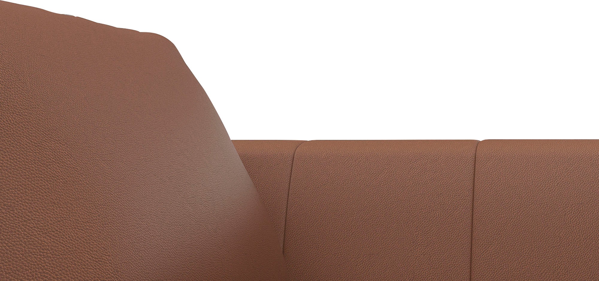 FLEXLUX 2,5-Sitzer »Loano«, modernes Sofa, frei im Raum stellbar, lose Kissen, Kaltschaum im Sitz