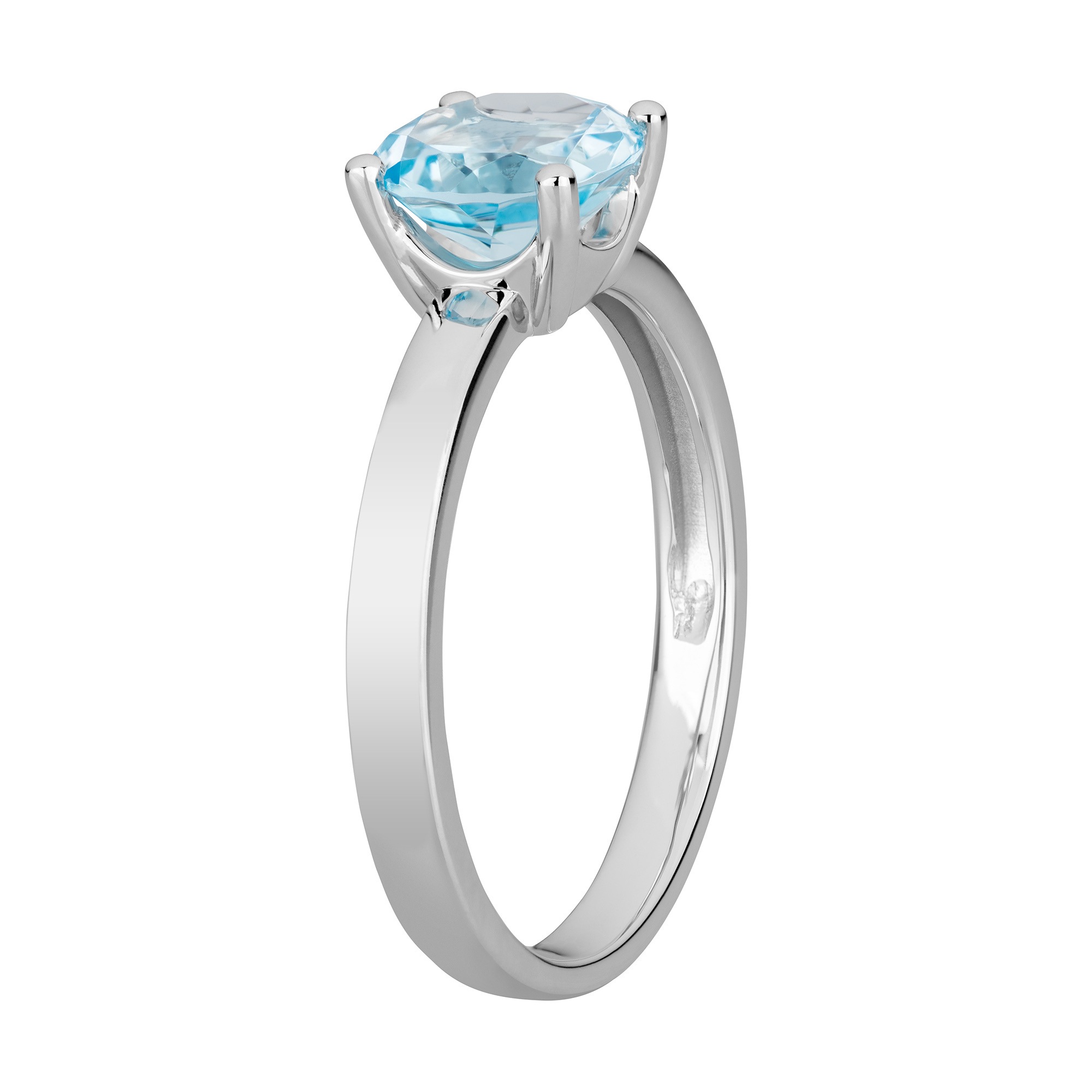 Orolino Fingerring »Gold 585 mit Blautopas (beh.) Sky blue«