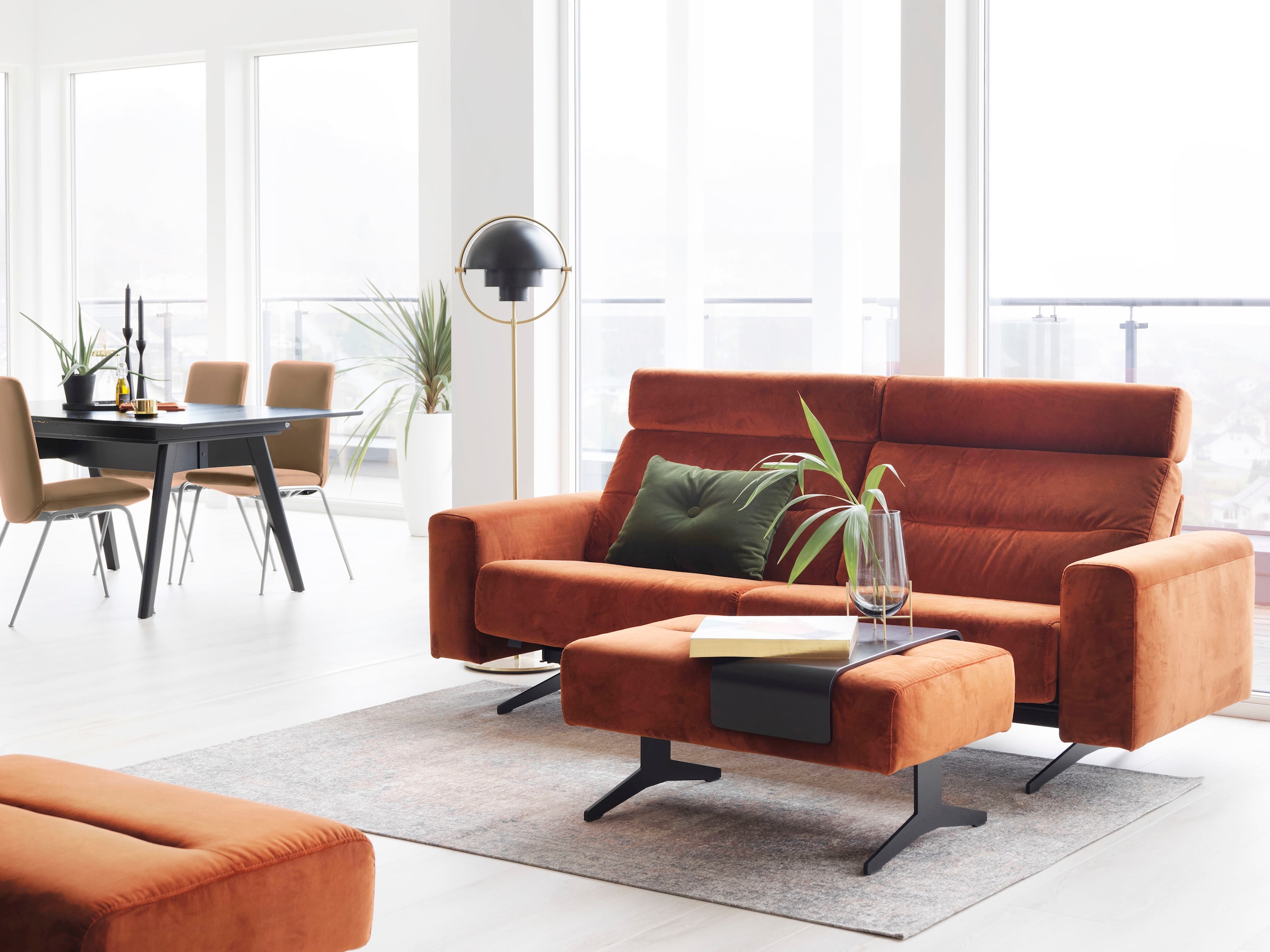 Stressless® Polsterstuhl »Laurel«, Leder BATICK, Low Back, Größe L, mit Beinen aus Stahl in Chrom glänzend