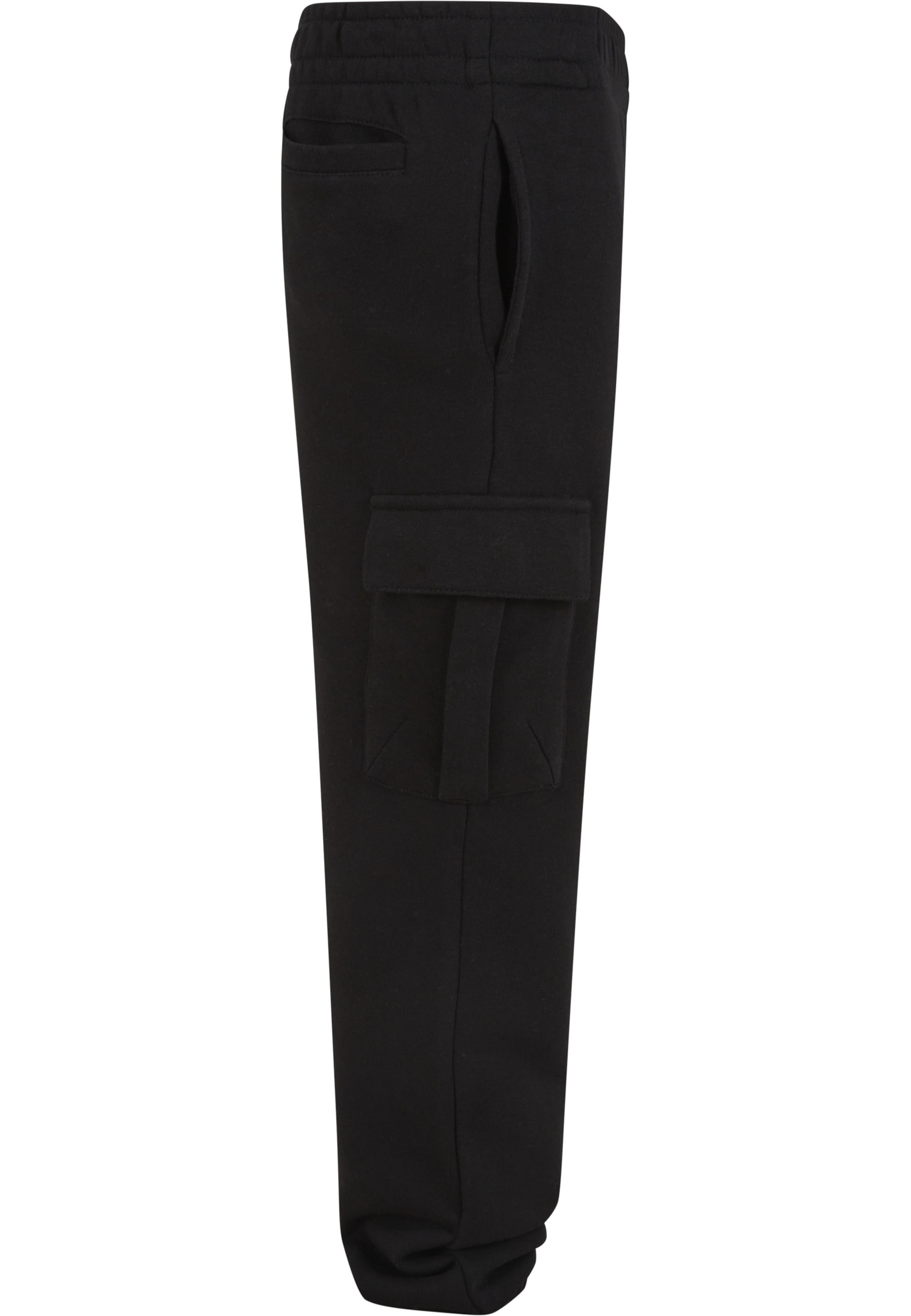 URBAN CLASSICS Cargohose »Urban Classics Boys Light Terry Wide Cargo Sweatpants«