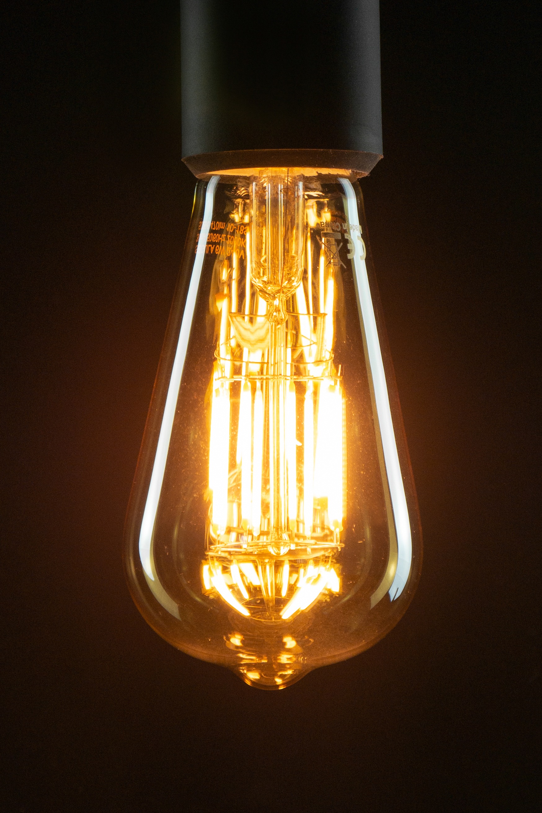 SEGULA LED-Leuchtmittel »LED Rustika gold«, E27, Warmweiß, dimmbar, E27, Ru günstig online kaufen