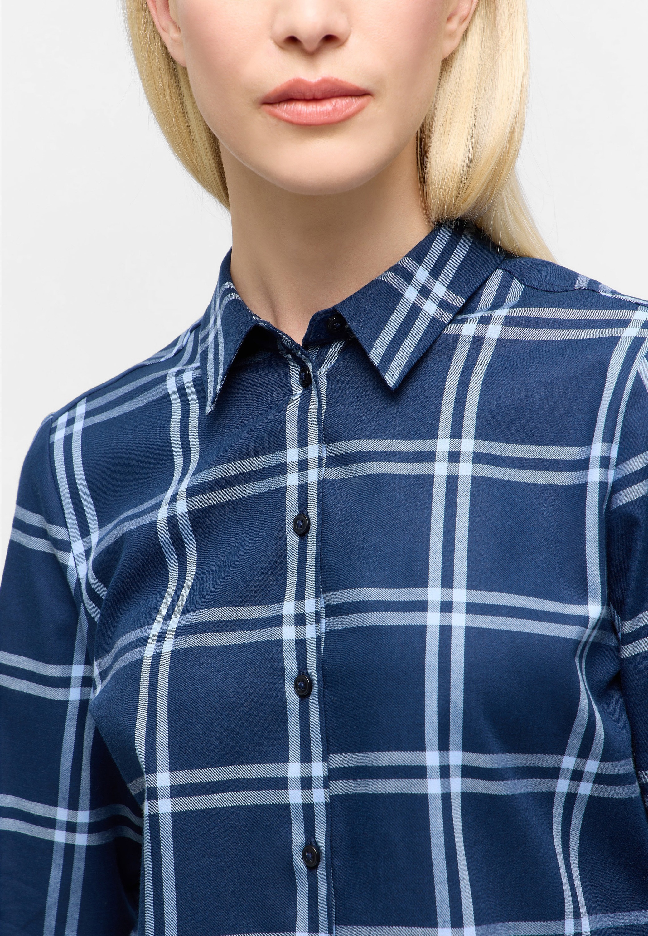 Eterna Hemdbluse »REGULAR FIT« EASY IRON (bügelleicht)