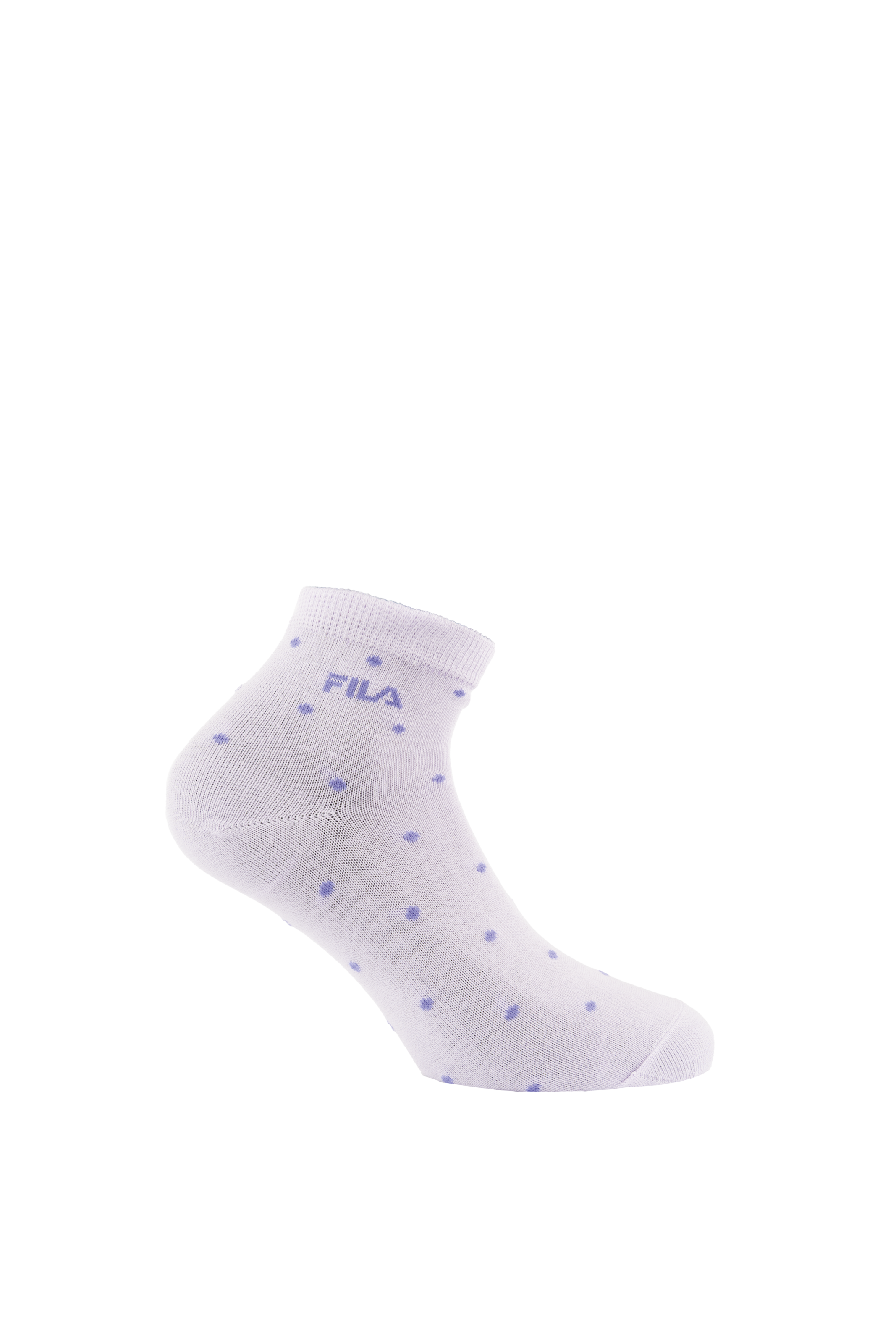 Fila Kurzsocken 3 Paar,  mit schmalem Rippenbündchen, gepunktet, Cotton-Mix