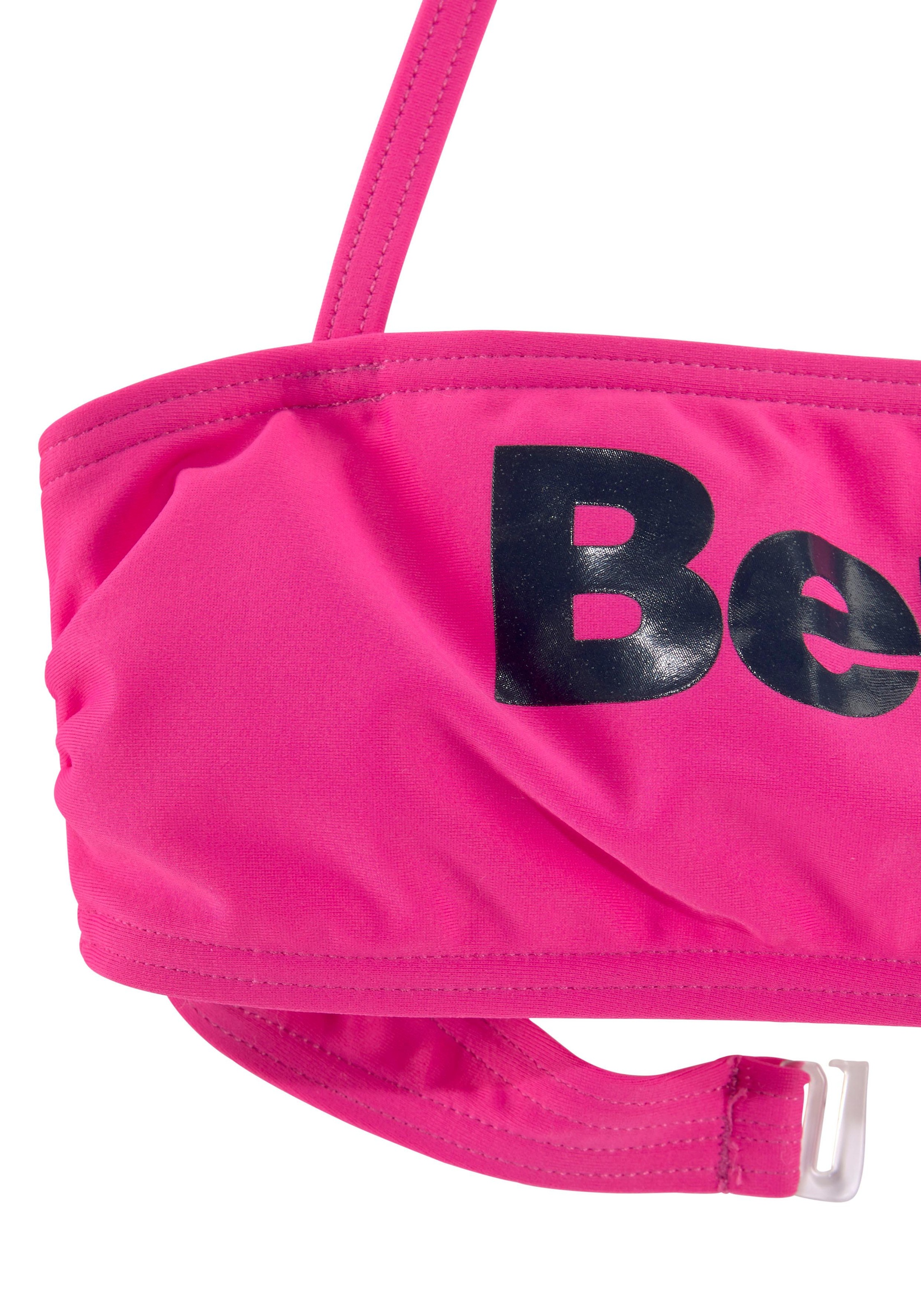 Bench. Bandeau-Bikini, mit Online-Shop kaufen im großem Logoprint
