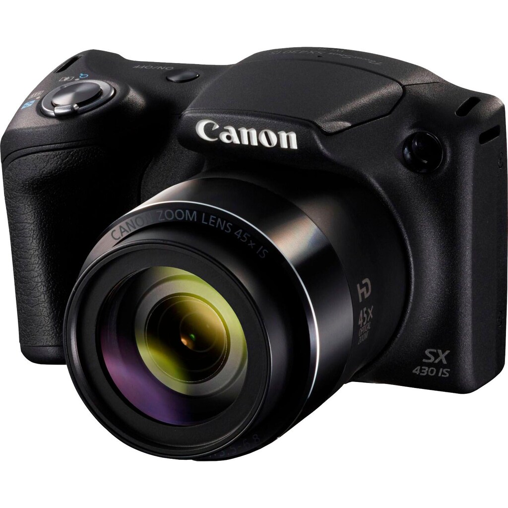 Canon Bridge-Kamera »PowerShot SX430 IS«, 20 MP, 45 fachx opt. Zoom, NFC-WLAN (Wi-Fi)