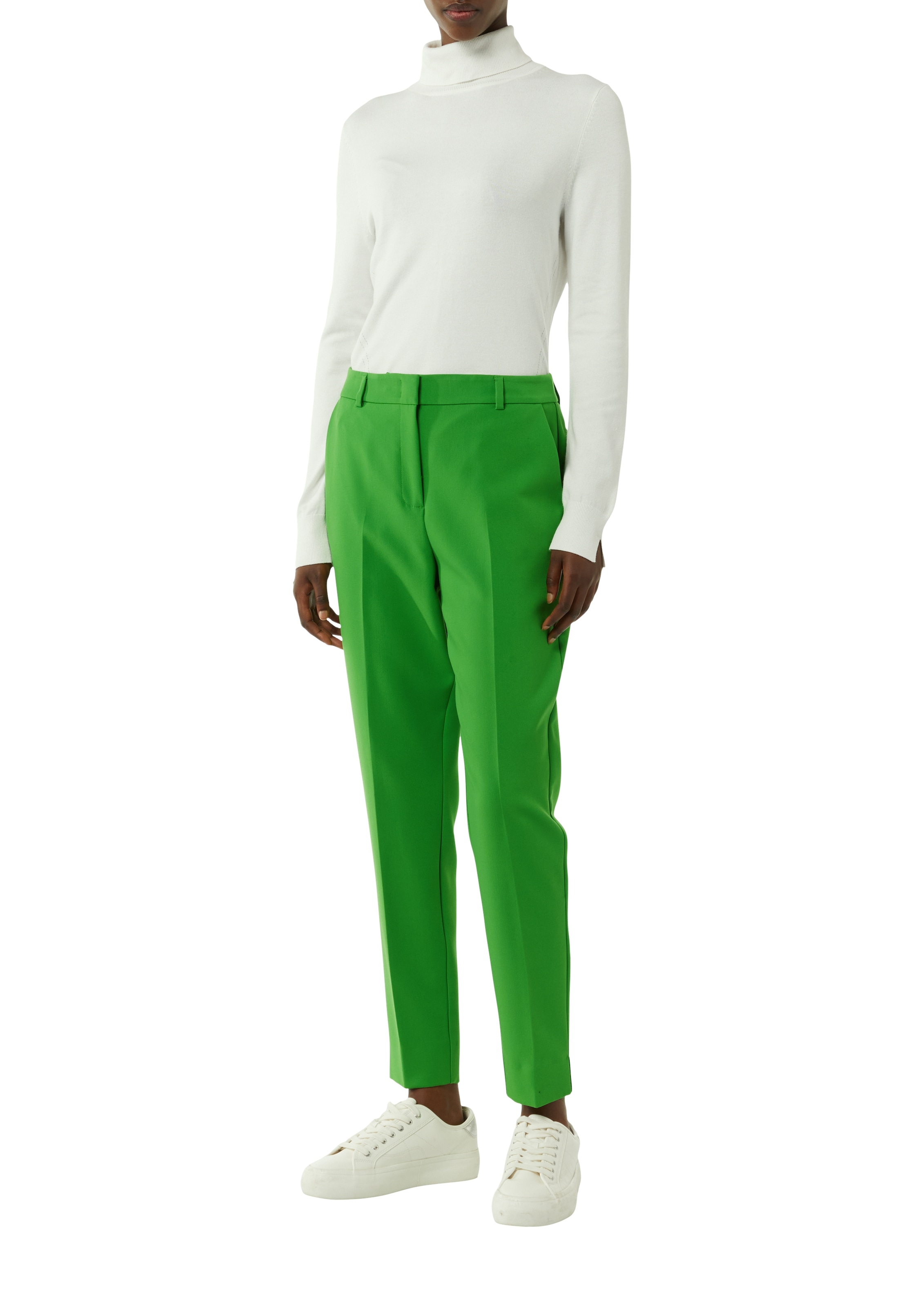 Comma Stoffhose  Sommerhose mit Bügelfalte