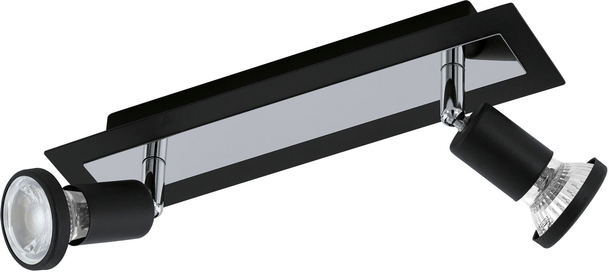 EGLO LED Deckenspots »SARRIA«, 2 flammig, Leuchtmittel LED-Board-GU10   LED günstig online kaufen