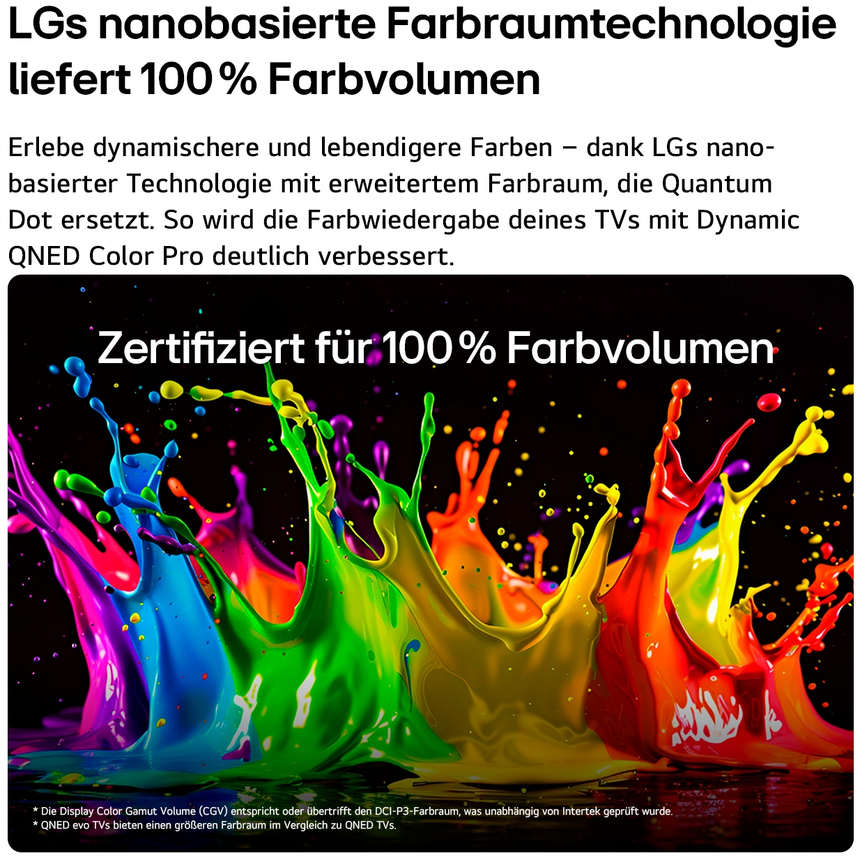 LG QNED-Fernseher »100QNED87B6« 253 cm/100 ″ Smart-TV