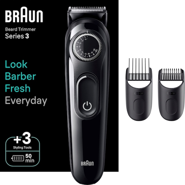 Braun Haarschneider »Barttrimmer BT3410«, 40 Einstellungen, Wiederaufladbar  online bestellen