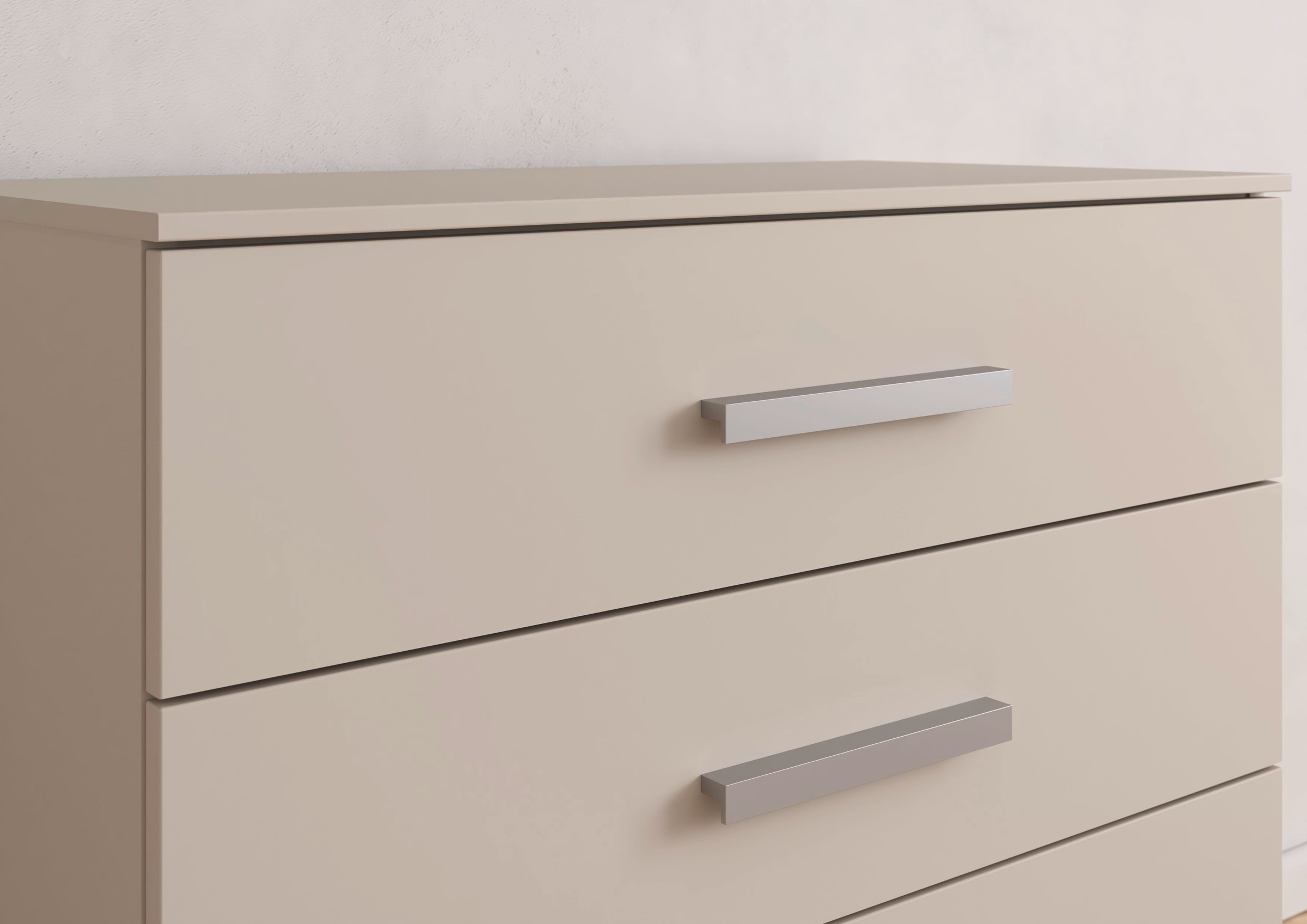 rauch Schubkastenkommode »Sideboard Kommode Schubkastenkommode KOLUNA mit Dekorfront«, (Breite 80 cm), vier große und geräumige Schubladen mit viel Stauraum MADE IN GERMANY