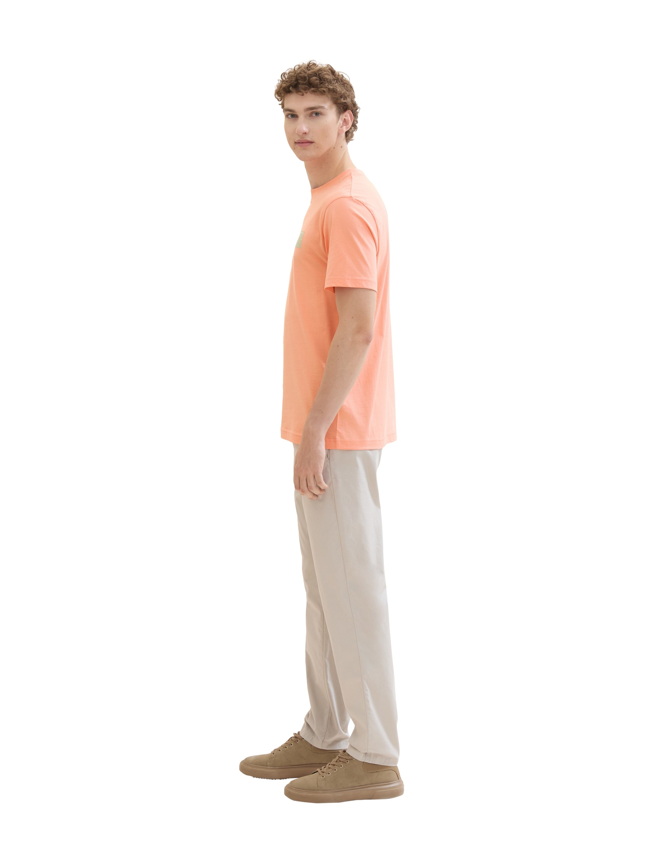 TOM TAILOR Denim Chinohose, mit seitlichen Eingrifftaschen
