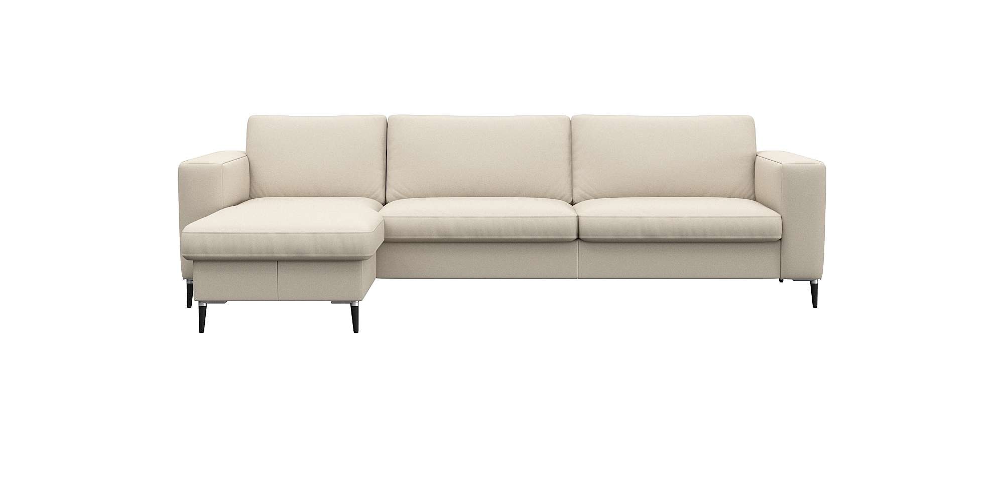 FLEXLUX Ecksofa "Fiore, superbequemer Sitzkomfort durch Kaltschaum im Sitz, günstig online kaufen