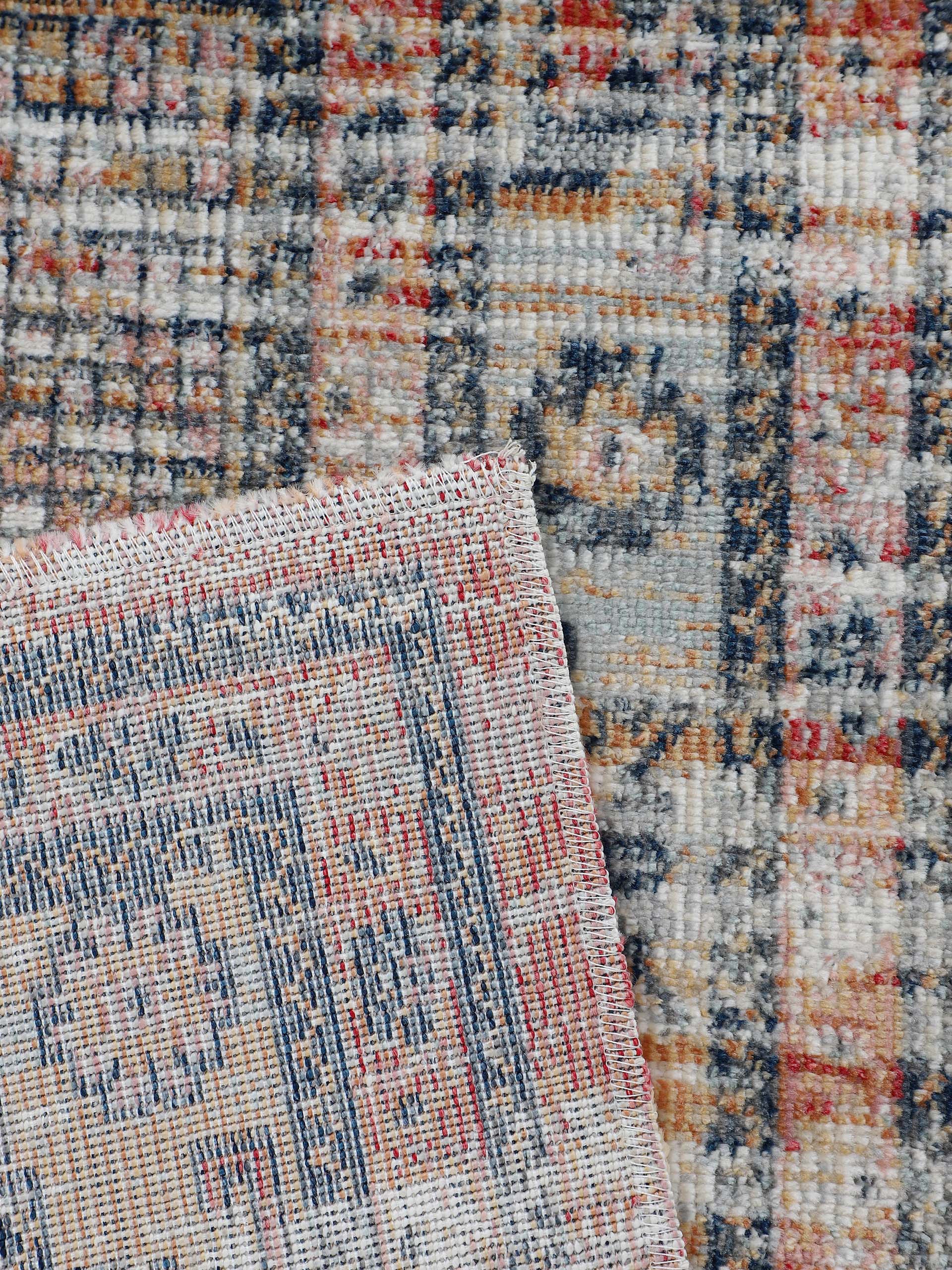 carpetfine Teppich »Omen_1«, rechteckig, 3 mm Höhe, Orient Vintage Look