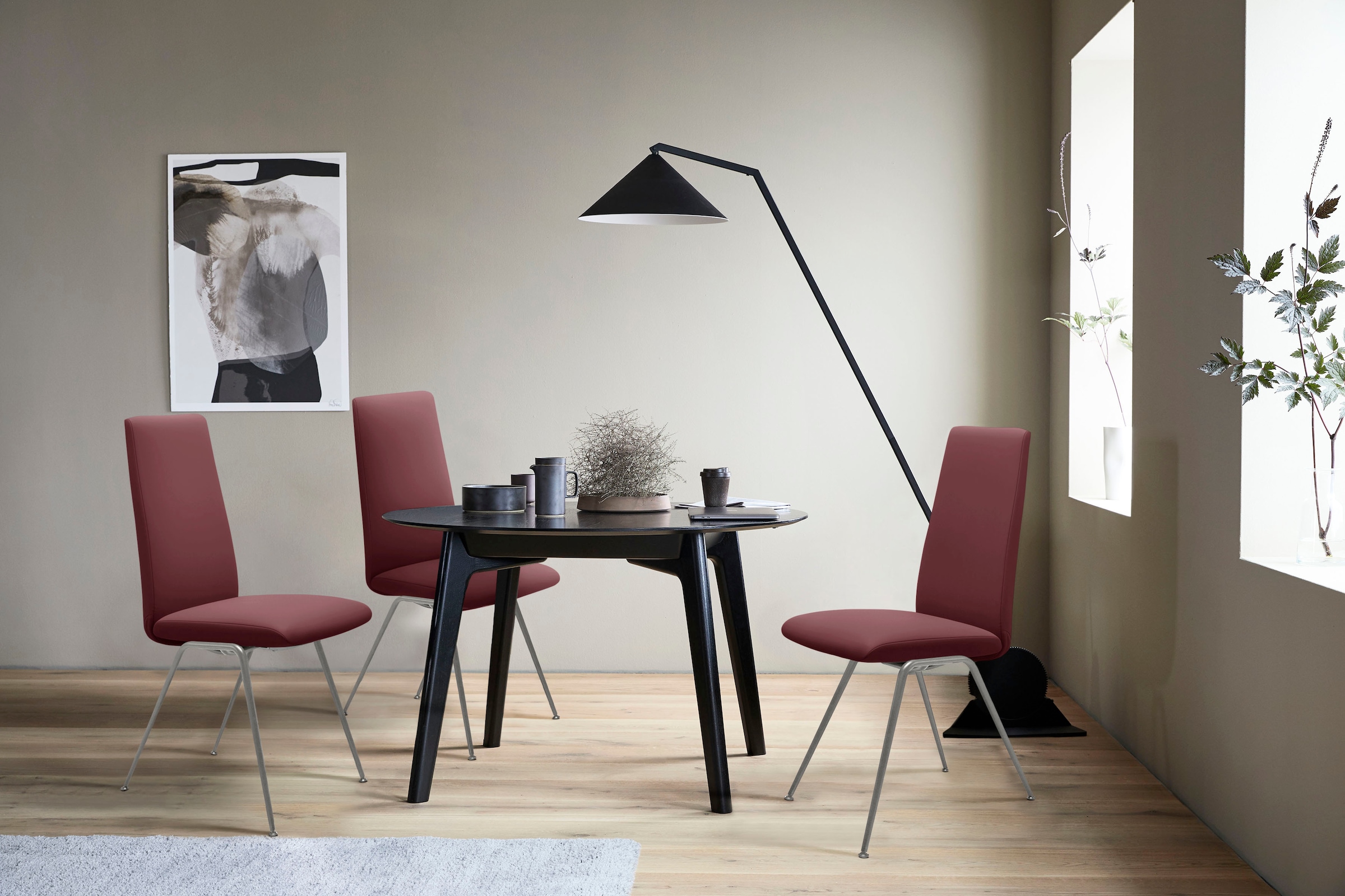 Stressless® Polsterstuhl »Laurel« () Leder BATICK High Back, Größe M, mit B günstig online kaufen