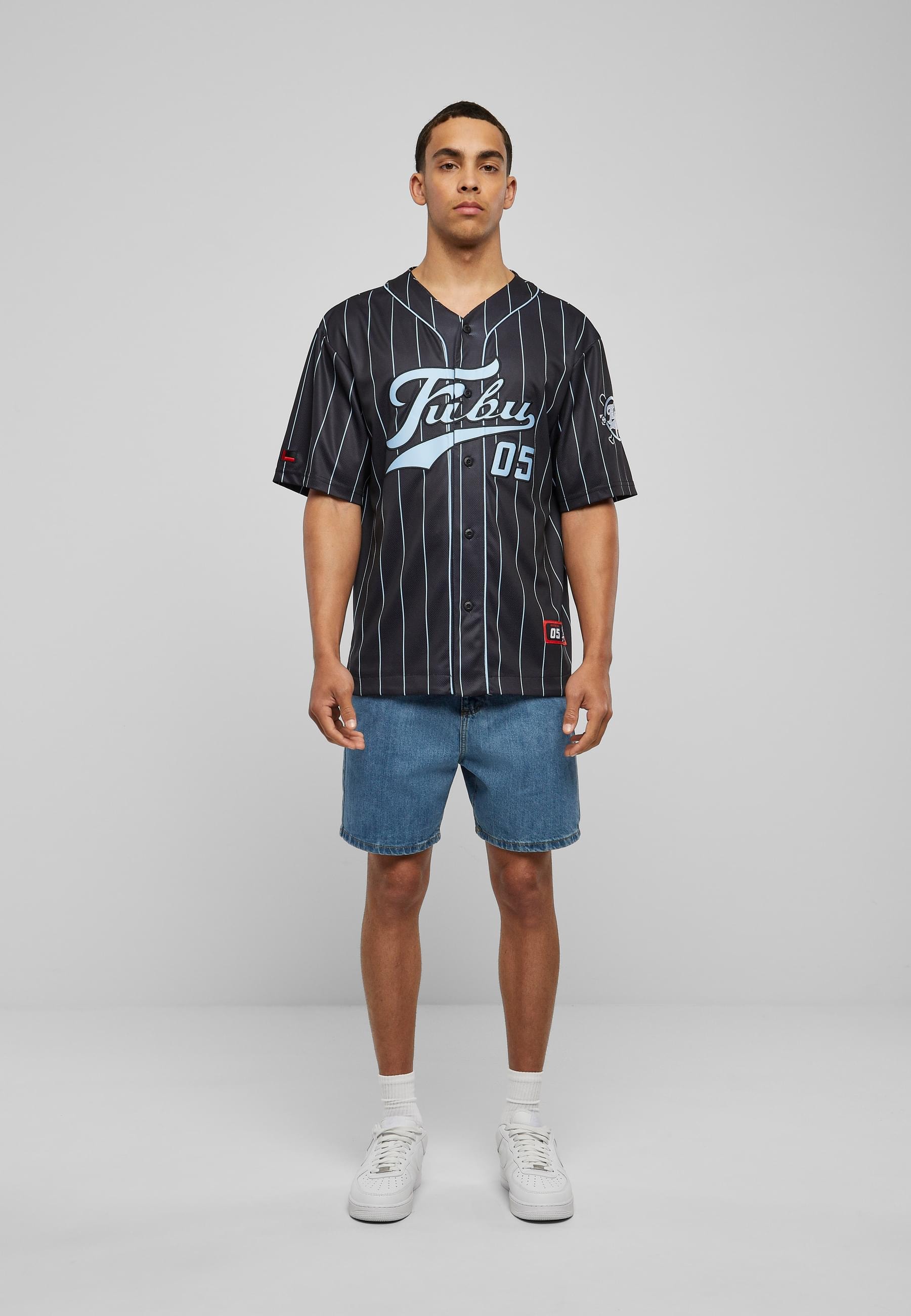 Fubu T-Shirt »Fubu Herren FM232-004-1 FUBU Varsity Mesh Tee« 1 Stk.