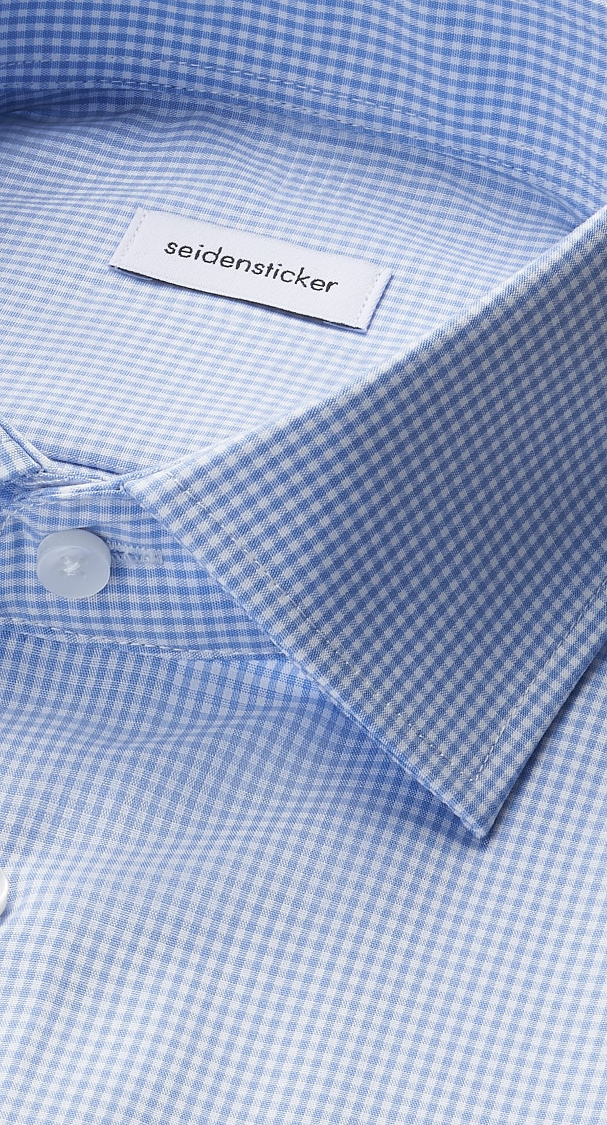 seidensticker Businesshemd »Schwarze Rose« Regular 1/1 Kentkragen Karo