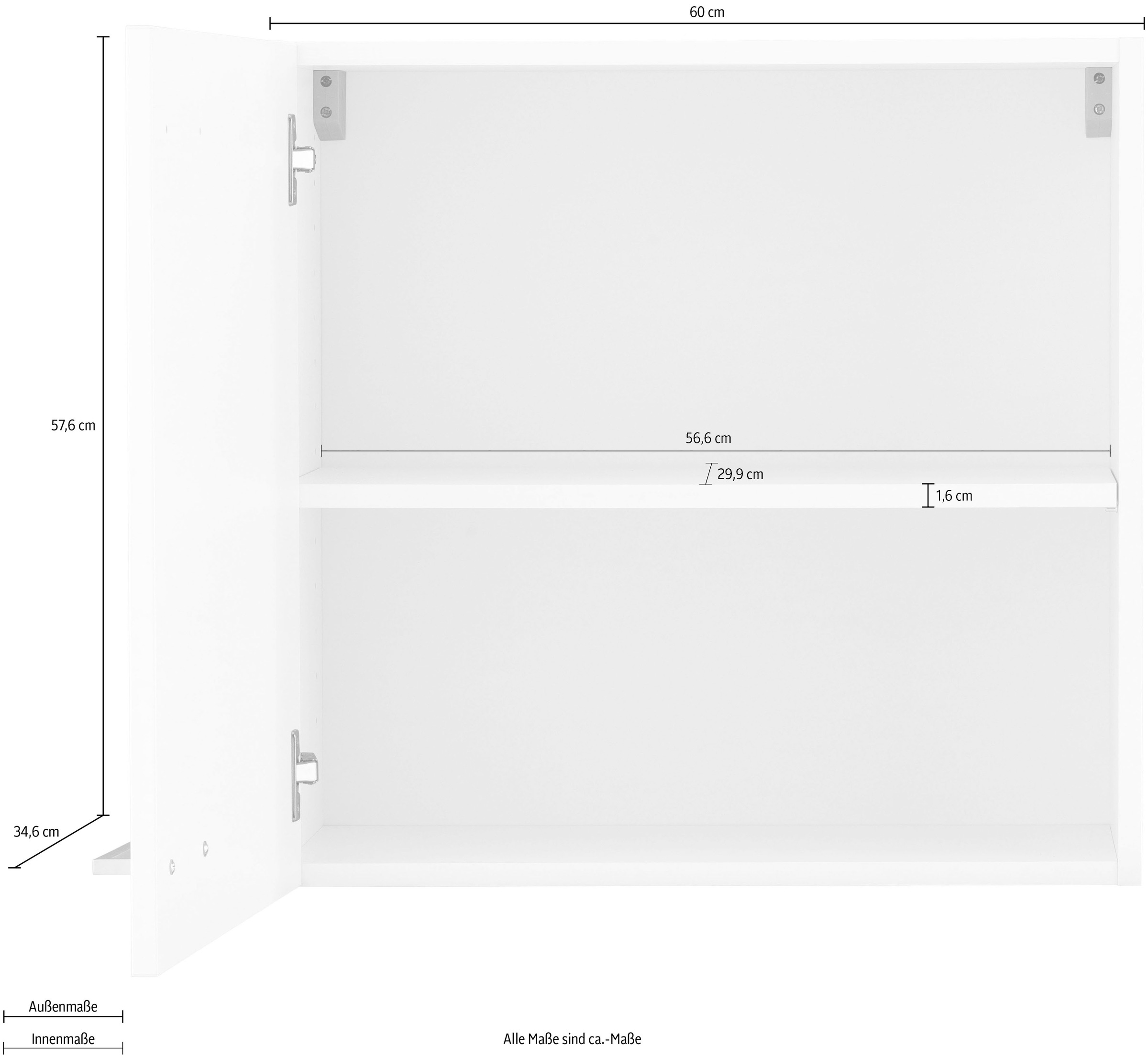 OPTIFIT Hängeschrank »Iver«, Breite 60 cm, mit 1 Tür
