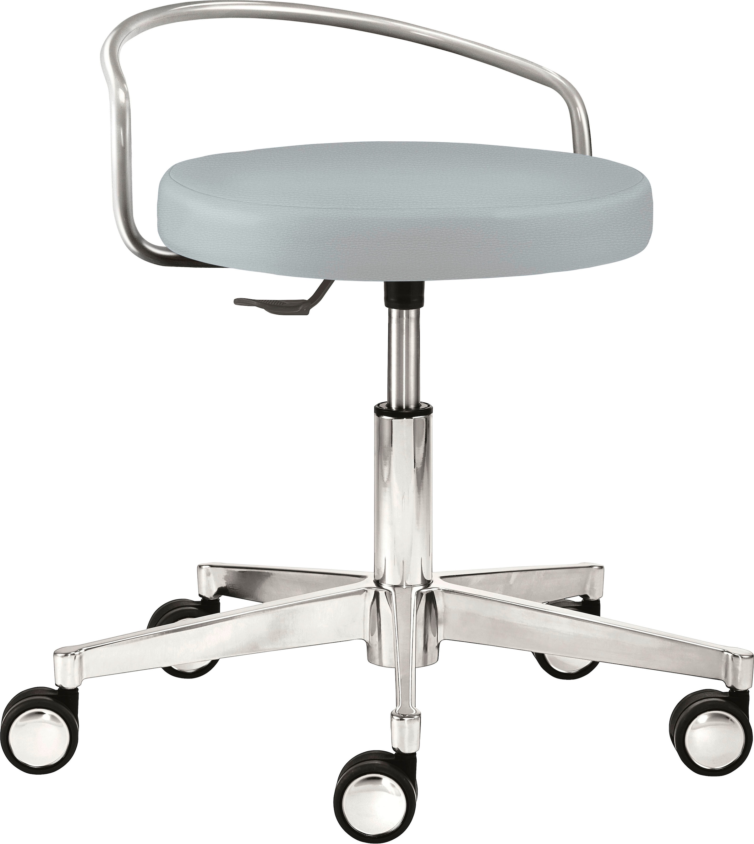 MAYER SITZMÖBEL Drehhocker »1294« 1 Stk. tlg. Funktionsdrehhocker 1294 Kristallgrau