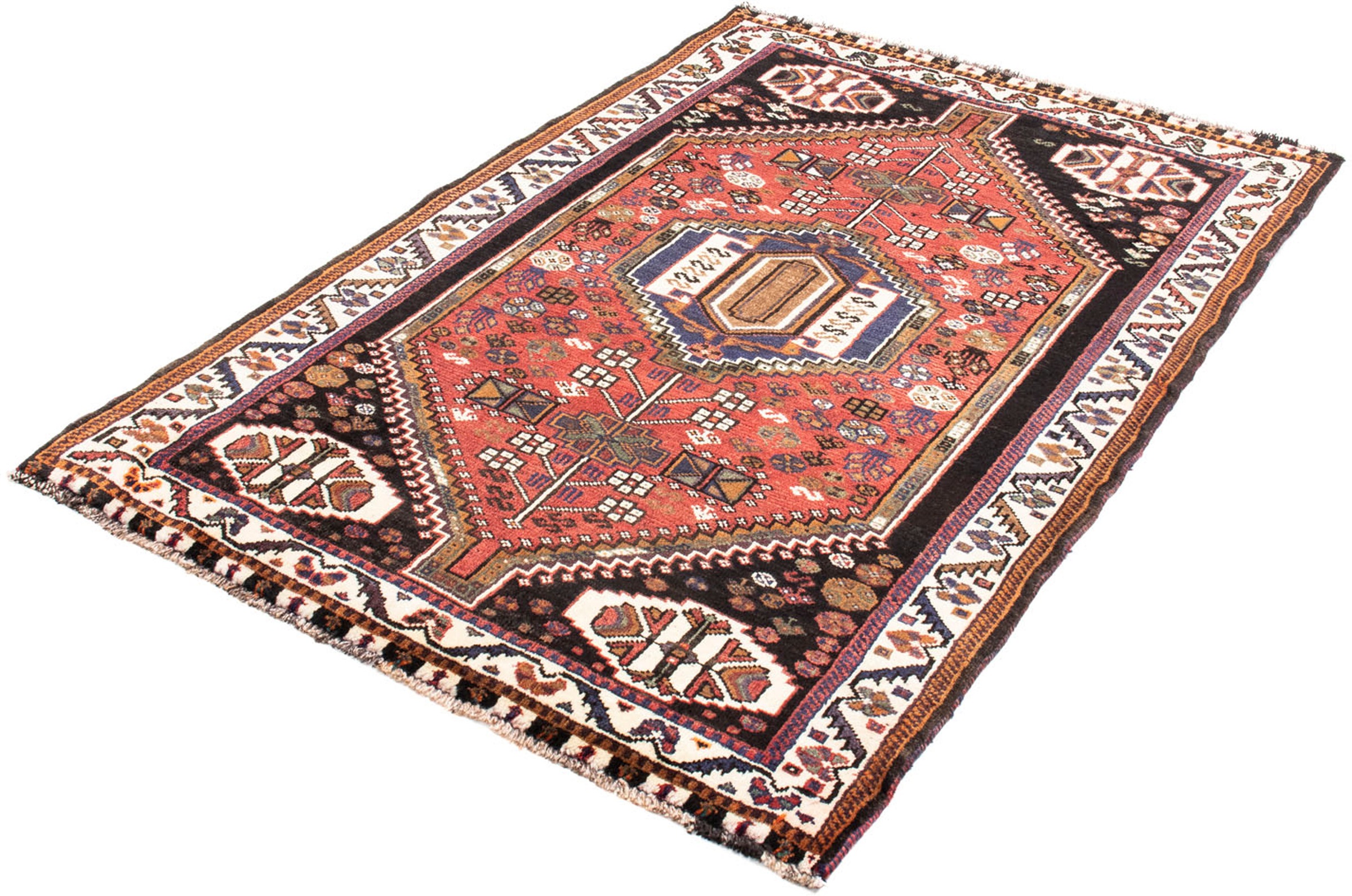 morgenland Orientteppich »Perser - Nomadic - 154 x 104 cm - rot«, rechtecki günstig online kaufen