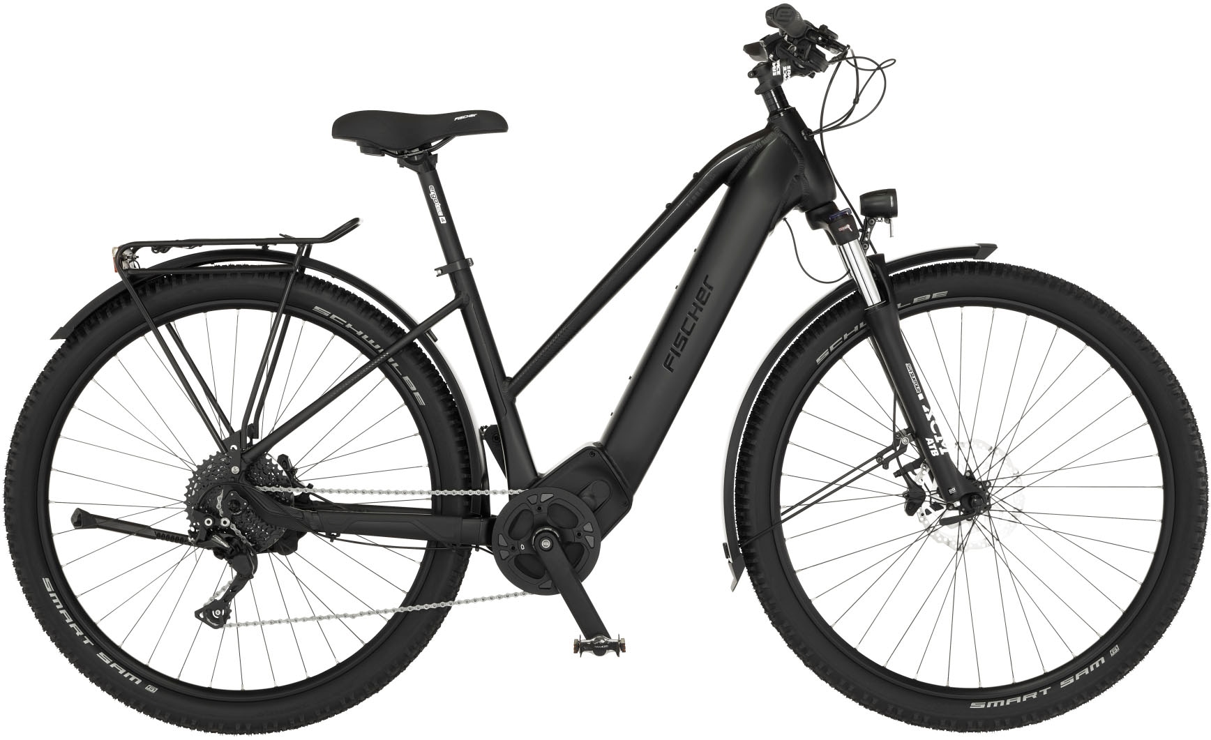 E-Bike »TERRA 8.0i 45«, 10 Gang, Shimano, Deore, Mittelmotor 250 W, (mit Fahrradschloss)