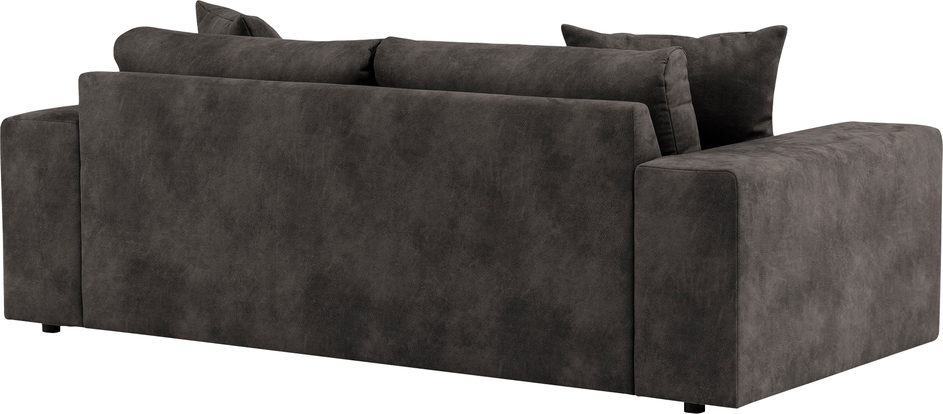 andas 2-Sitzer »SLEETLAND XXL in Samtvelours oder Vintage-Leder-Optik«, besonders groß und bequem
