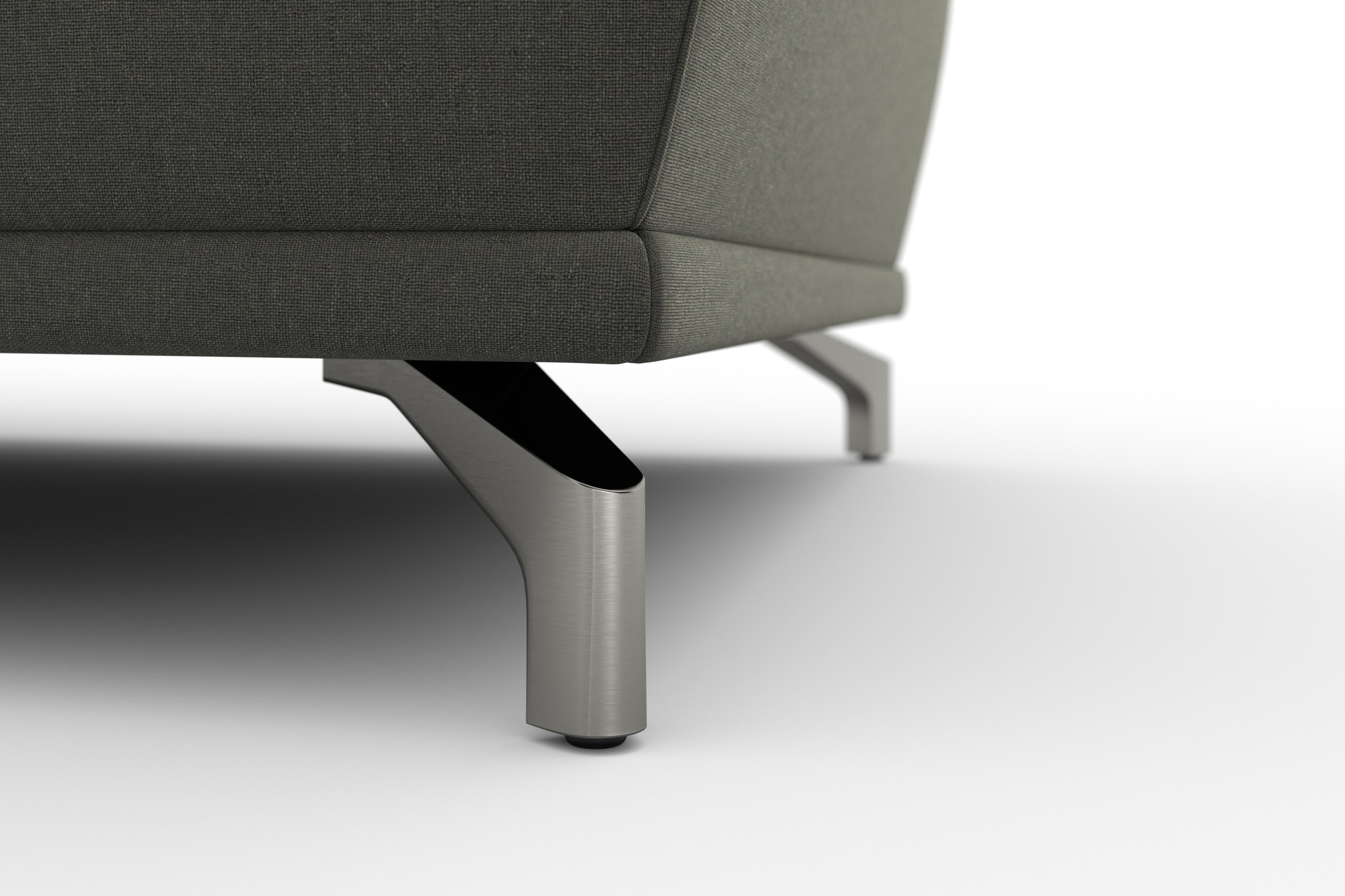 sit&more Ecksofa »Cabrio L-Form, mit Sitztiefenverstellung, Arm- und Kopfteilverstellung«, 2 Nierenkissen, Federkern, optional Bettfunktion und Stauraum