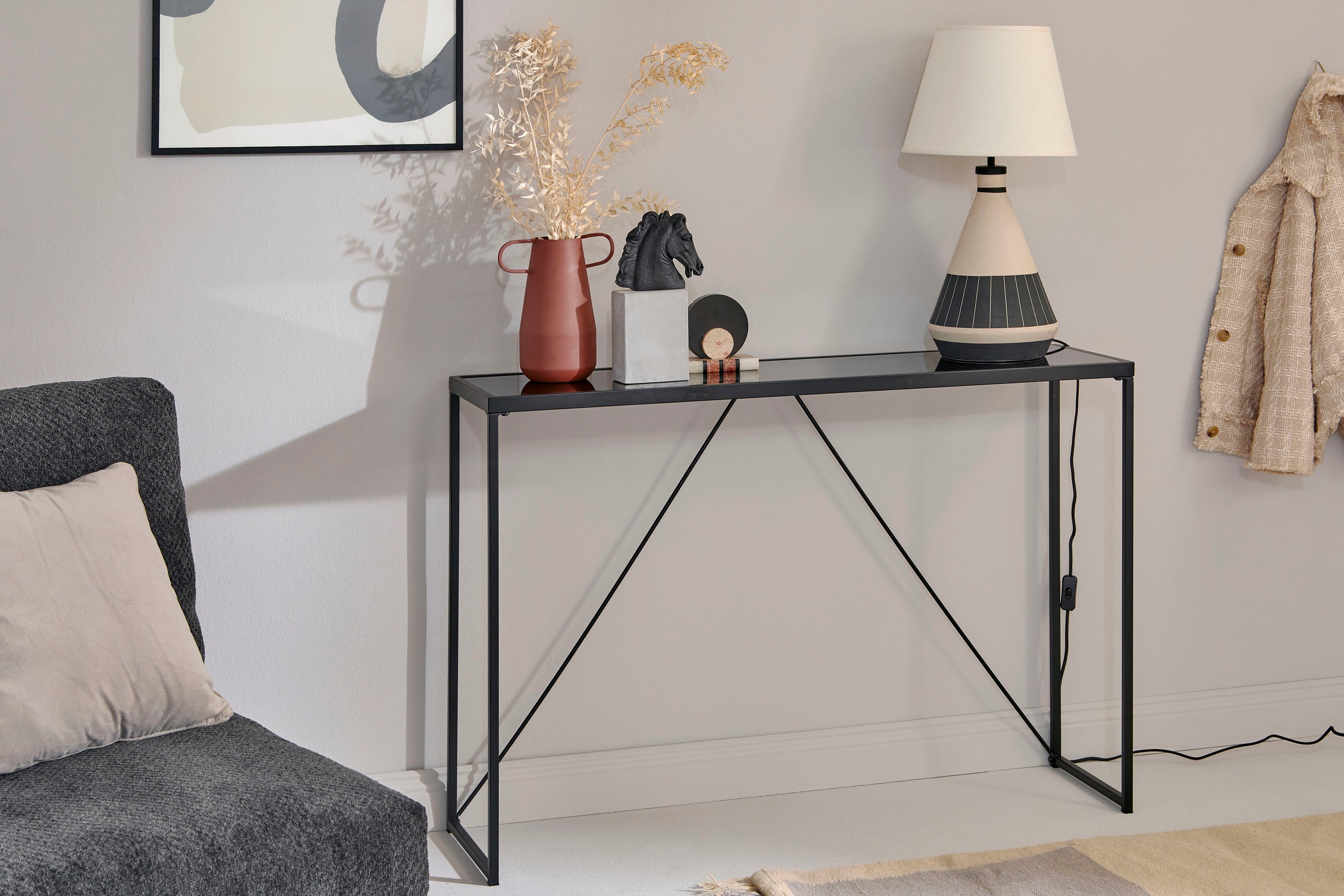 Jahnke Konsolentisch »GLAM CONSOLE«, Breite ca. 111 cm, Beistelltisch günstig online kaufen