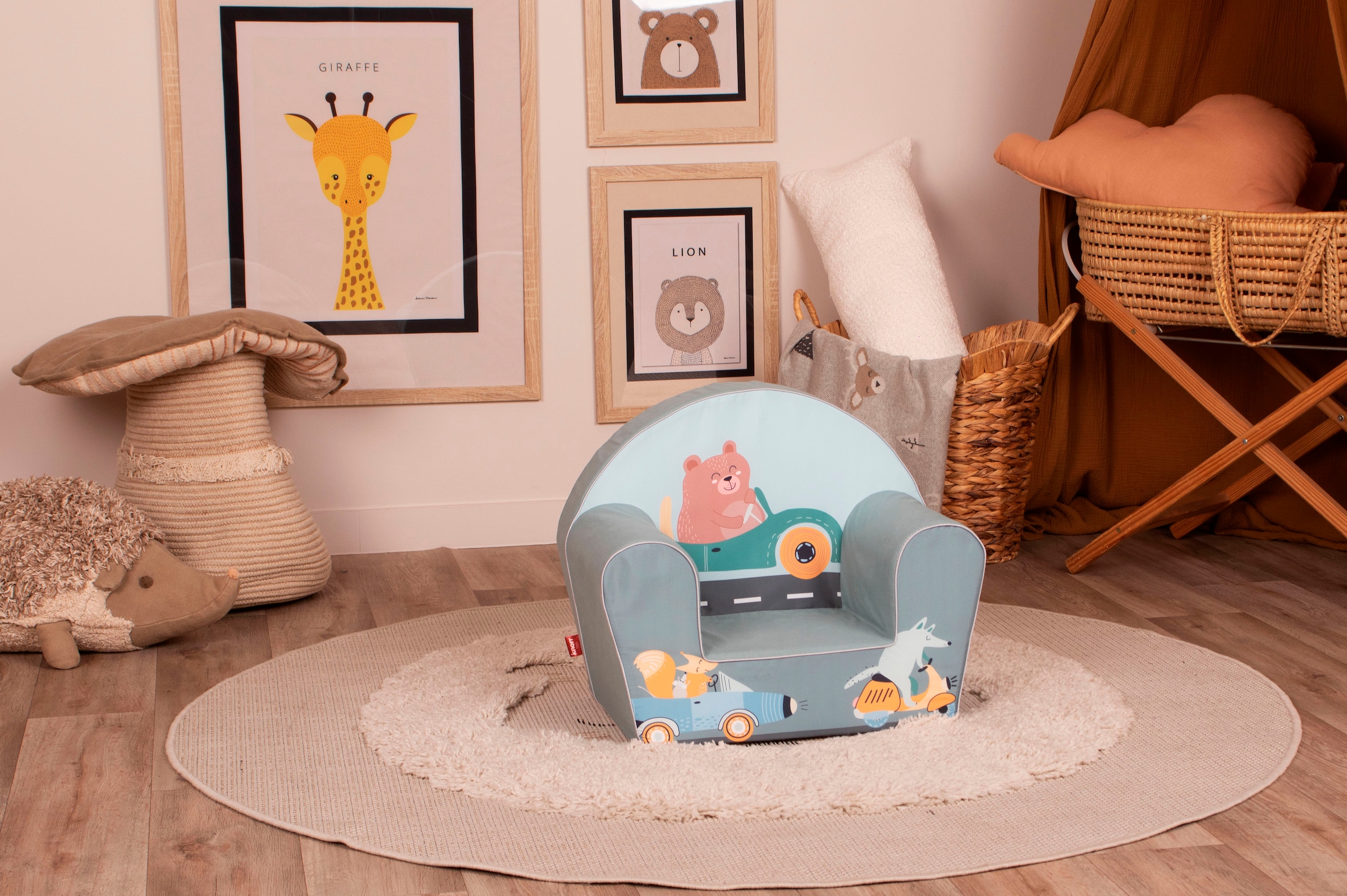 Knorrtoys® Sessel »Bear and Friends«, für Kinder; Made in Europe