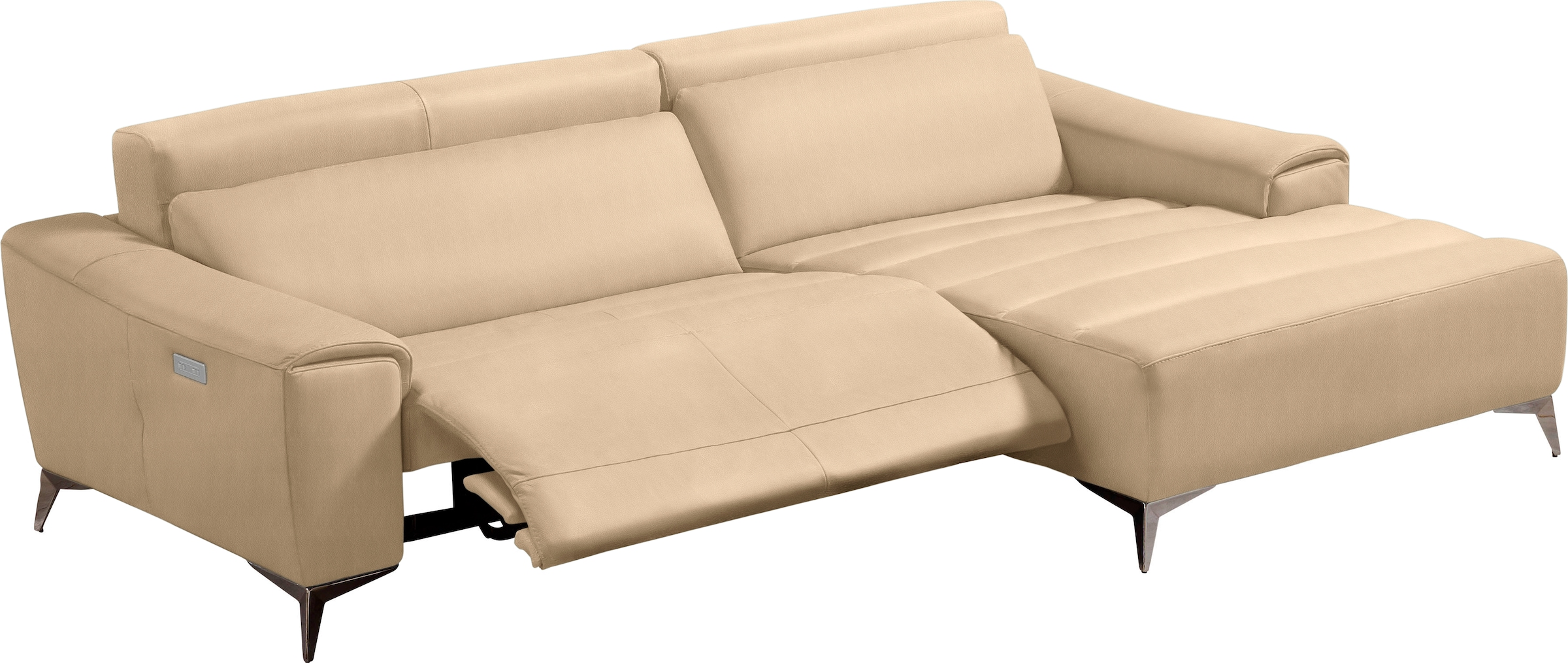 Egoitaliano Ecksofa »Suzette, Designsofa mit hohem Sitzkomfort«, mit Recami günstig online kaufen