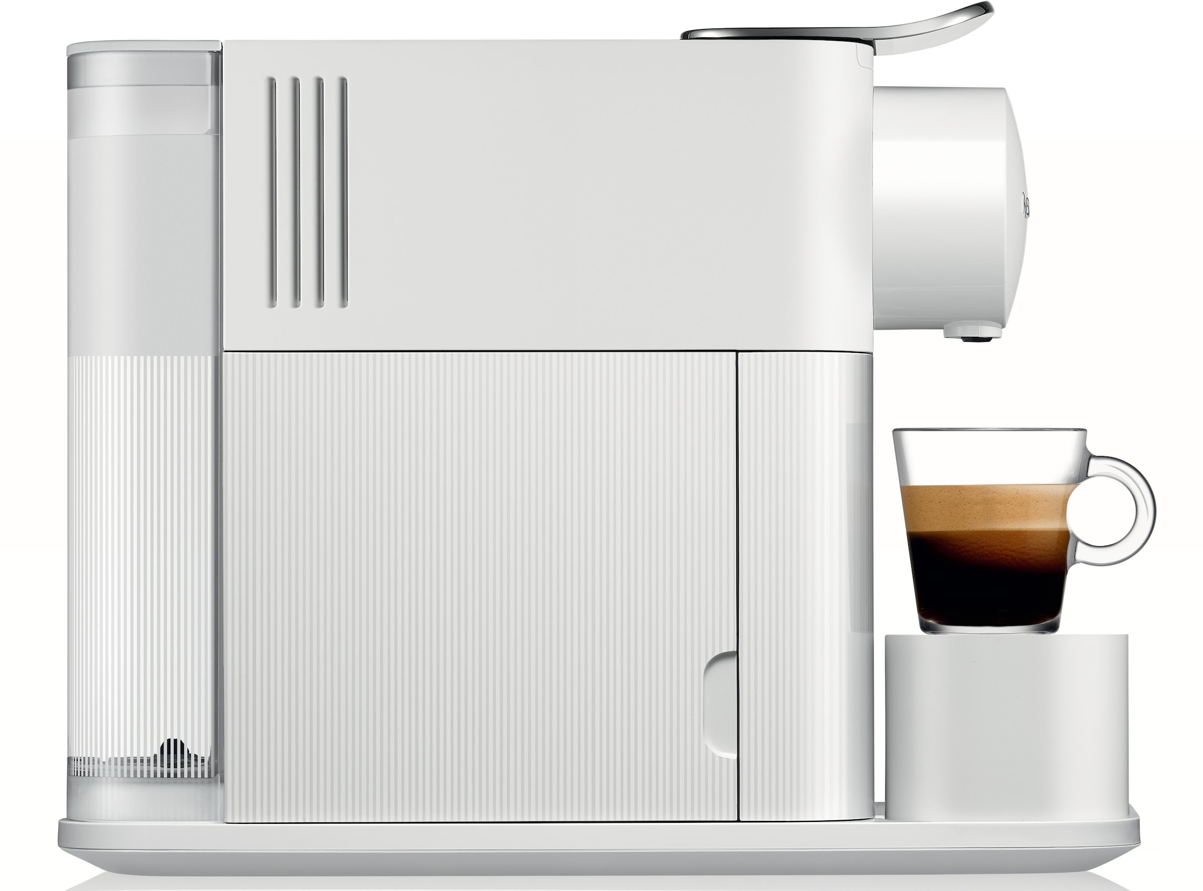 »Lattissima mit Willkommenspaket Kapseln Nespresso bestellen One inkl. 7 von White«, DeLonghi, Kapselmaschine EN510.W