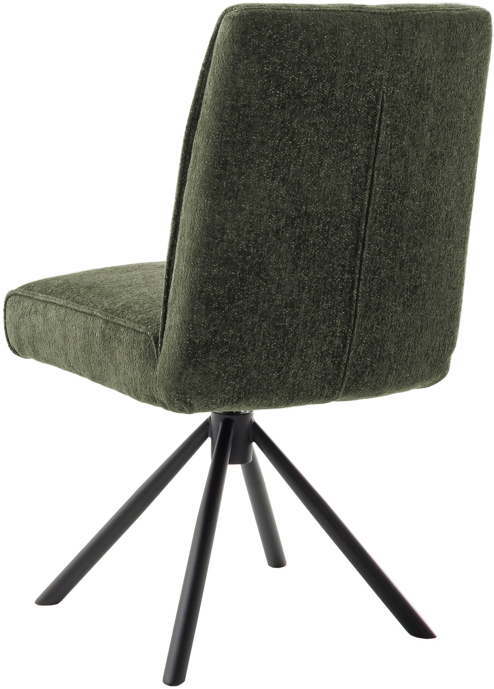 MCA furniture 4-Fußstuhl »DELANE Esszimmerstuhl (2er Set) - Stuhl« (Set) 2 Stk.Taschenfederkern, Lehnenkippfunktion, beweglicher Rücken, 360° drehbar