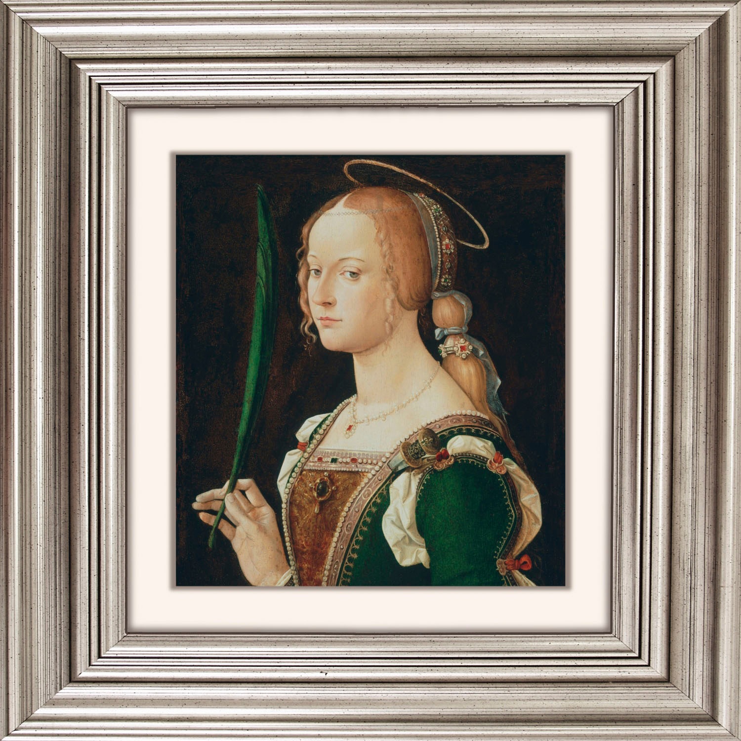 queence Acrylglasbild »Frau«, Kunst-Gemälde-Frau-Bilder von Frauen-Historis günstig online kaufen