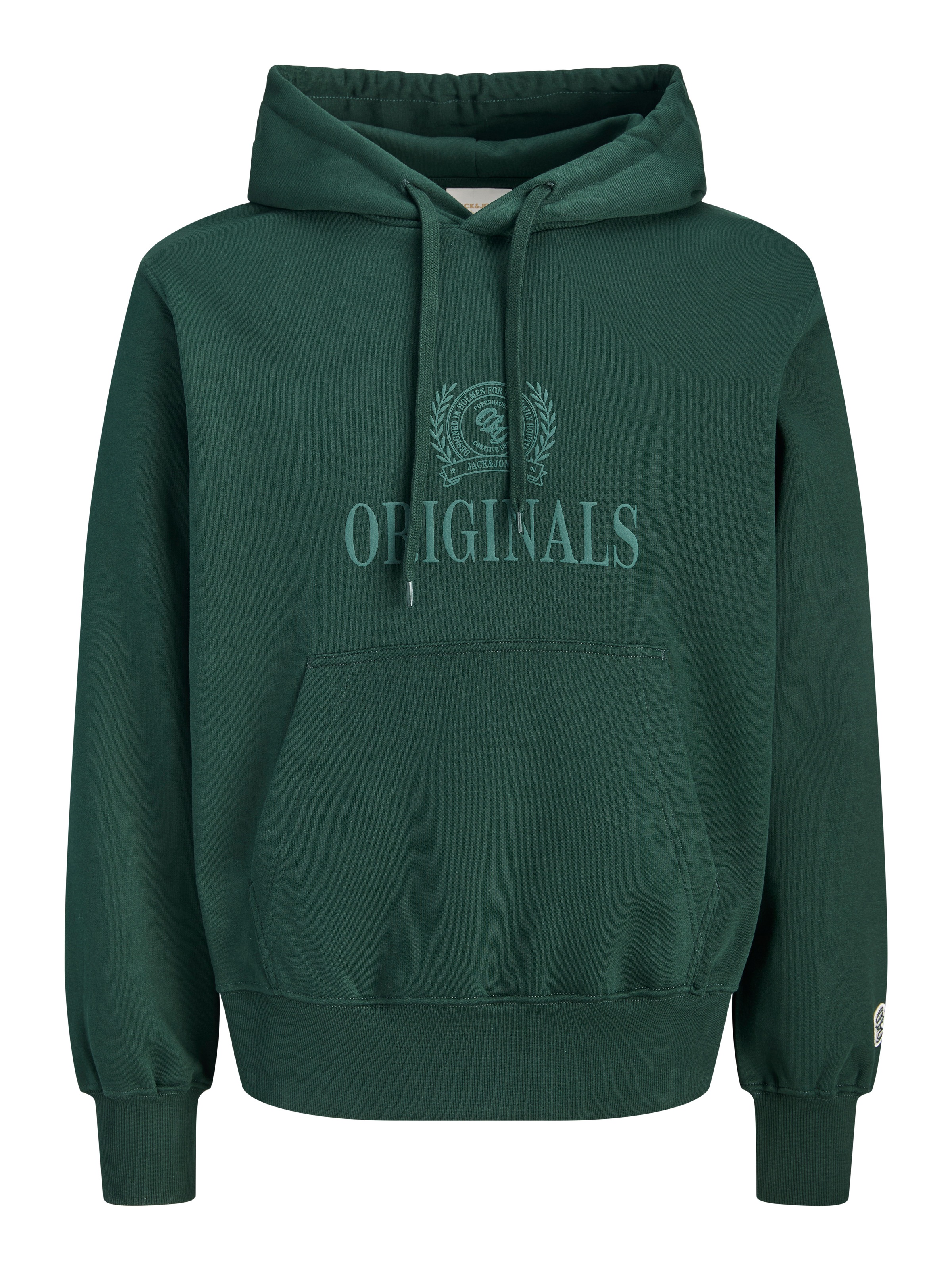 Jack & Jones PlusSize Kapuzensweatshirt »JORFREDERIKSBERG MONOGRAM SWEAT HOOD PLS«, Baumwollmischung, regular fit
