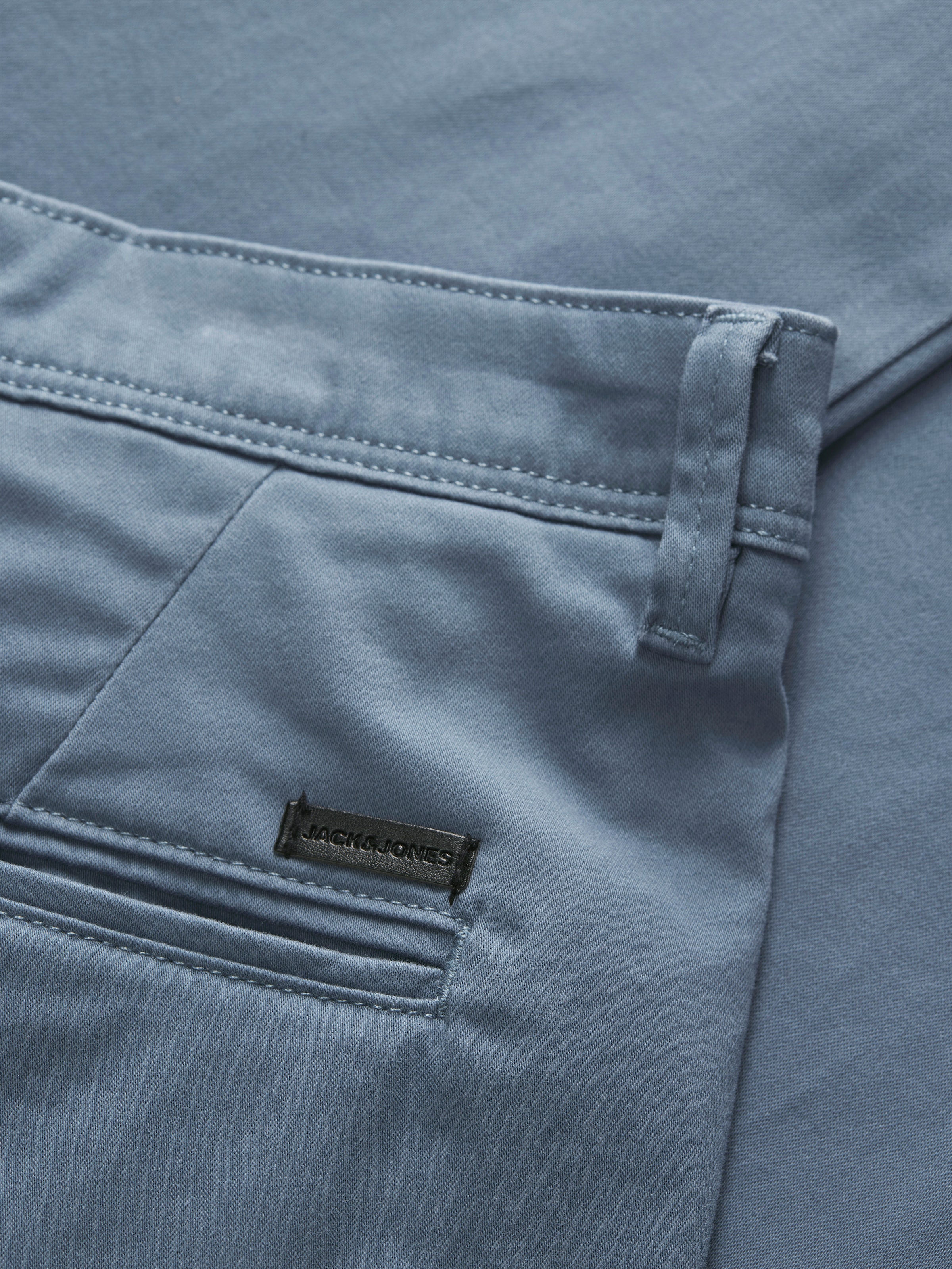 Jack & Jones »JJIMARCO mit Badge und hohem Tragekomfort«  unifarben, modisch, slim fit, Baumwollmischung