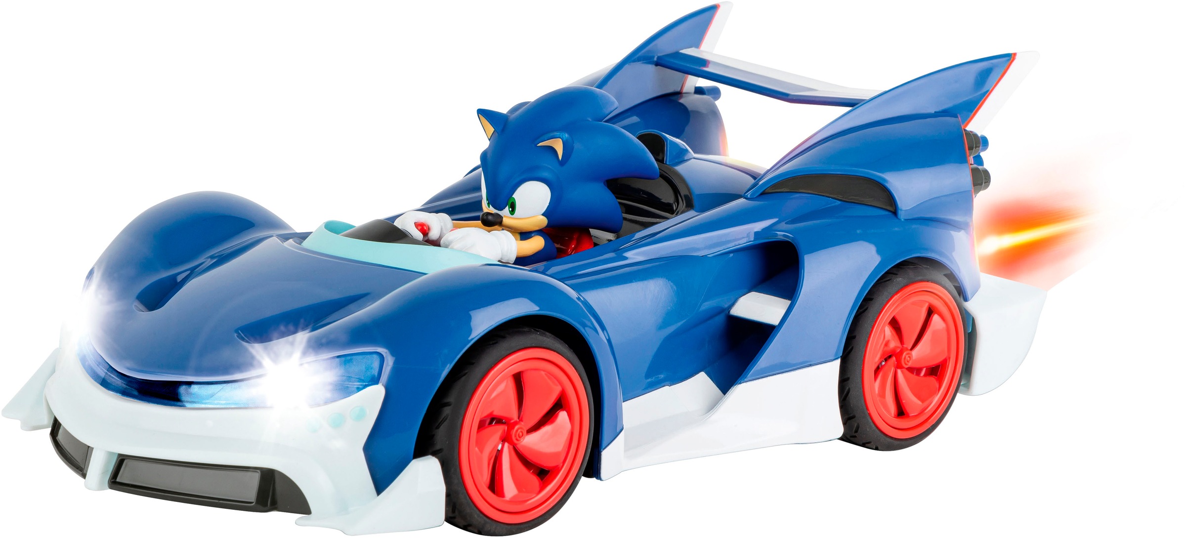 RC-Auto »Carrera® RC, Team Sonic Racing™ - Sonic, 2,4 GHz«, mit LED-Licht