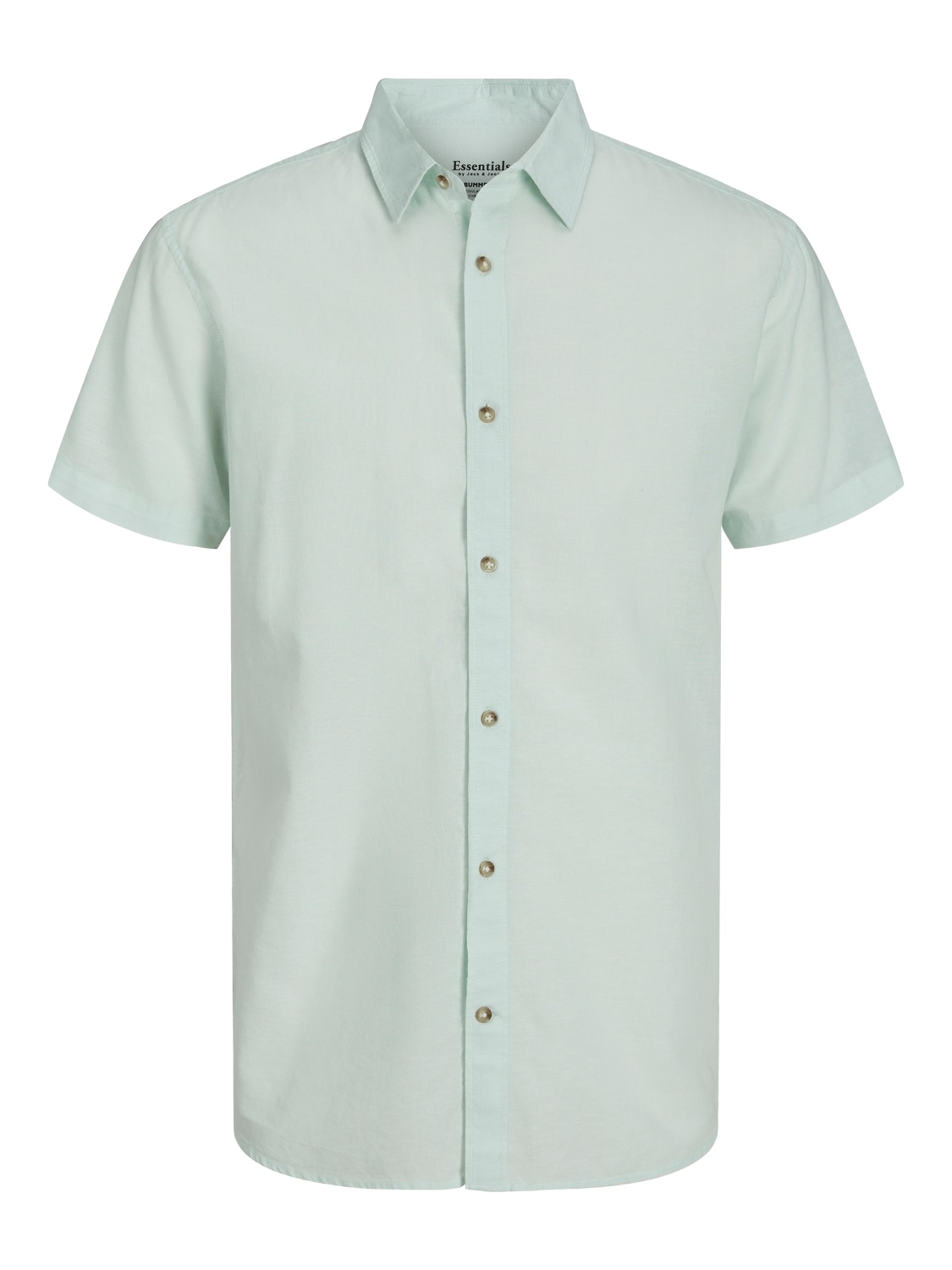 Jack & Jones Kurzarmhemd »JJESUMMER LINEN BLEND SHIRT SS SN«