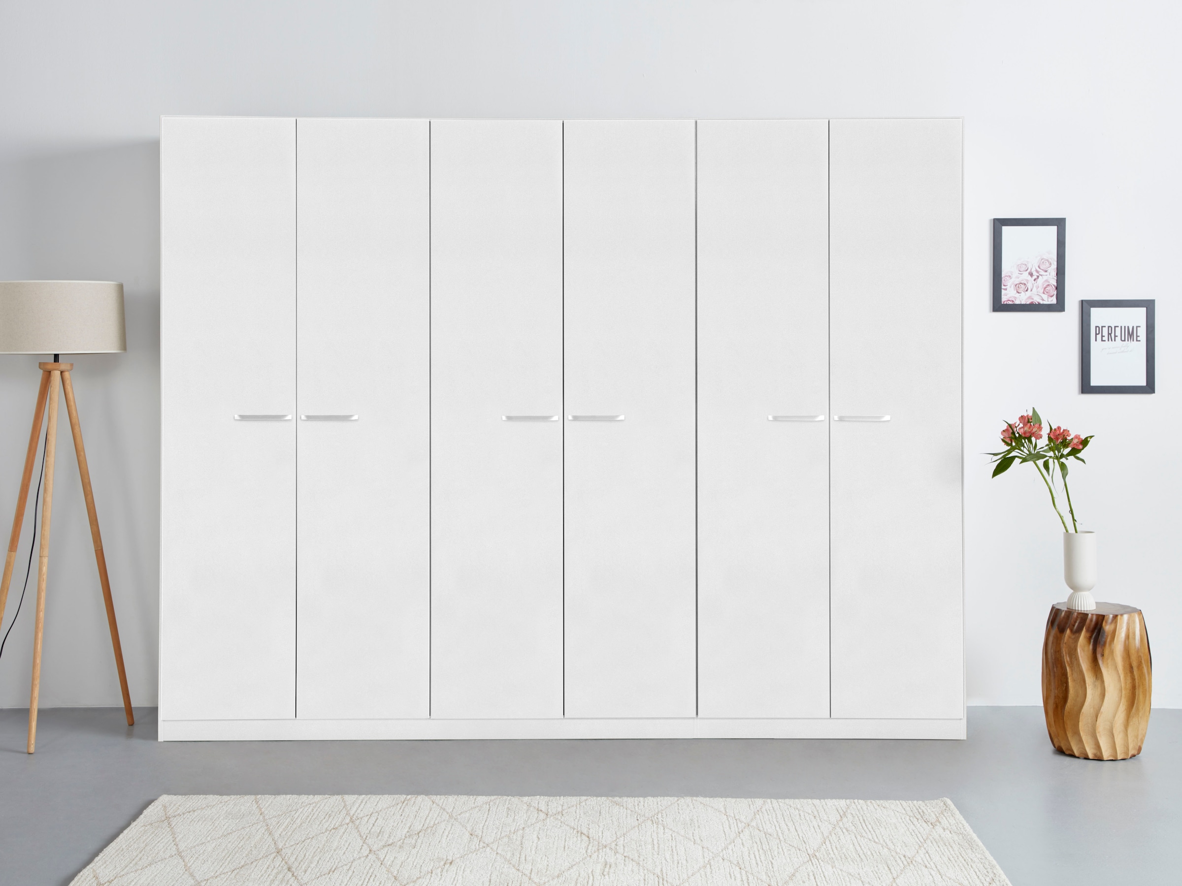 rauch Drehtürenschrank »Kleiderschrank Schrank Garderobe TOPSELLER OTELI inkl. Inneneinteilung«, mit 3 Innenschubladen extra Böden optional mit Spiegel MADE IN GERMANY