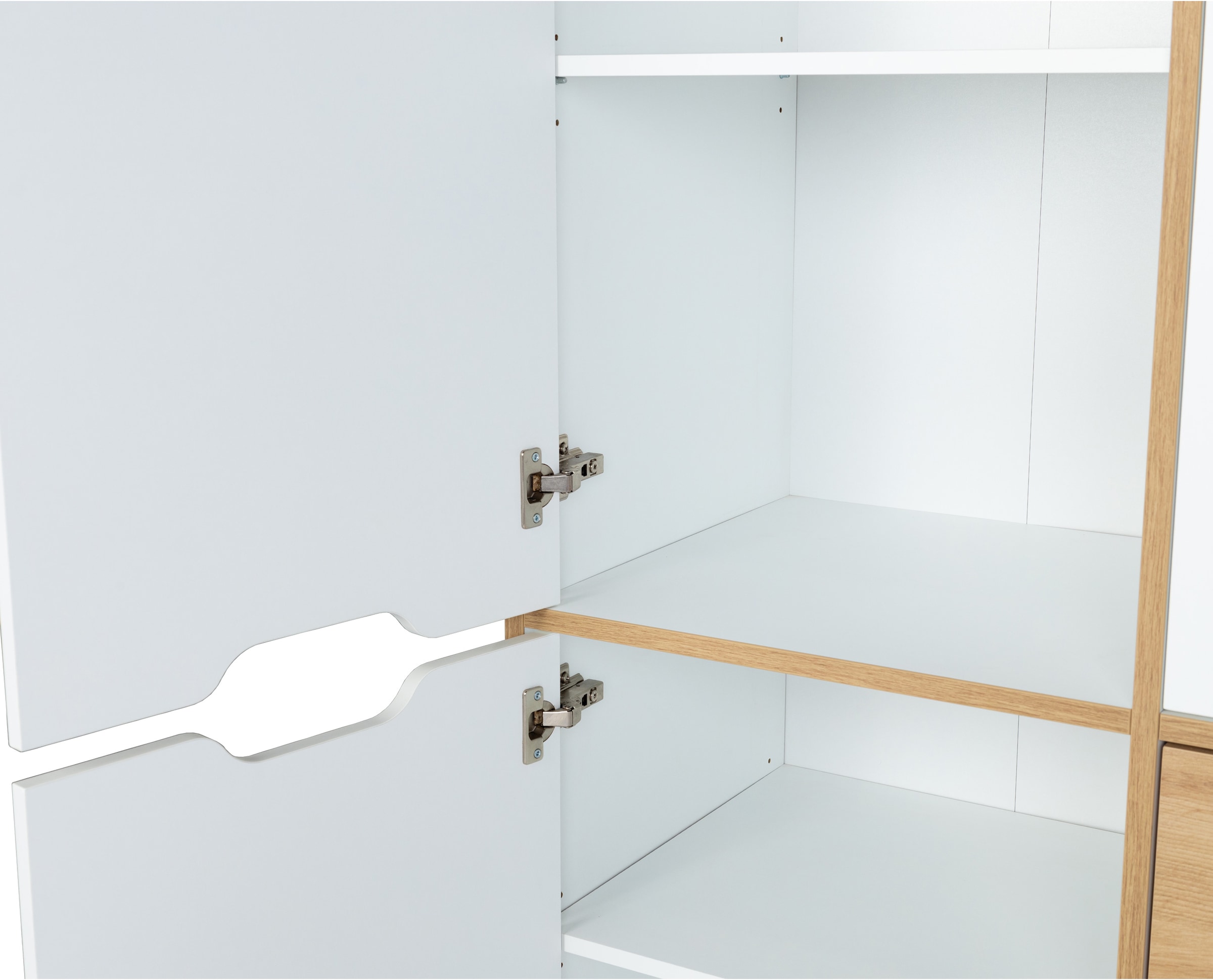 arthur berndt Babymöbel-Set »Babyzimmer Set »Maxim« 3-teilig«, (Set, 3 tlg., Babymöbel-Set »Maxim«), Gedämpfte Türen und Schubkästen