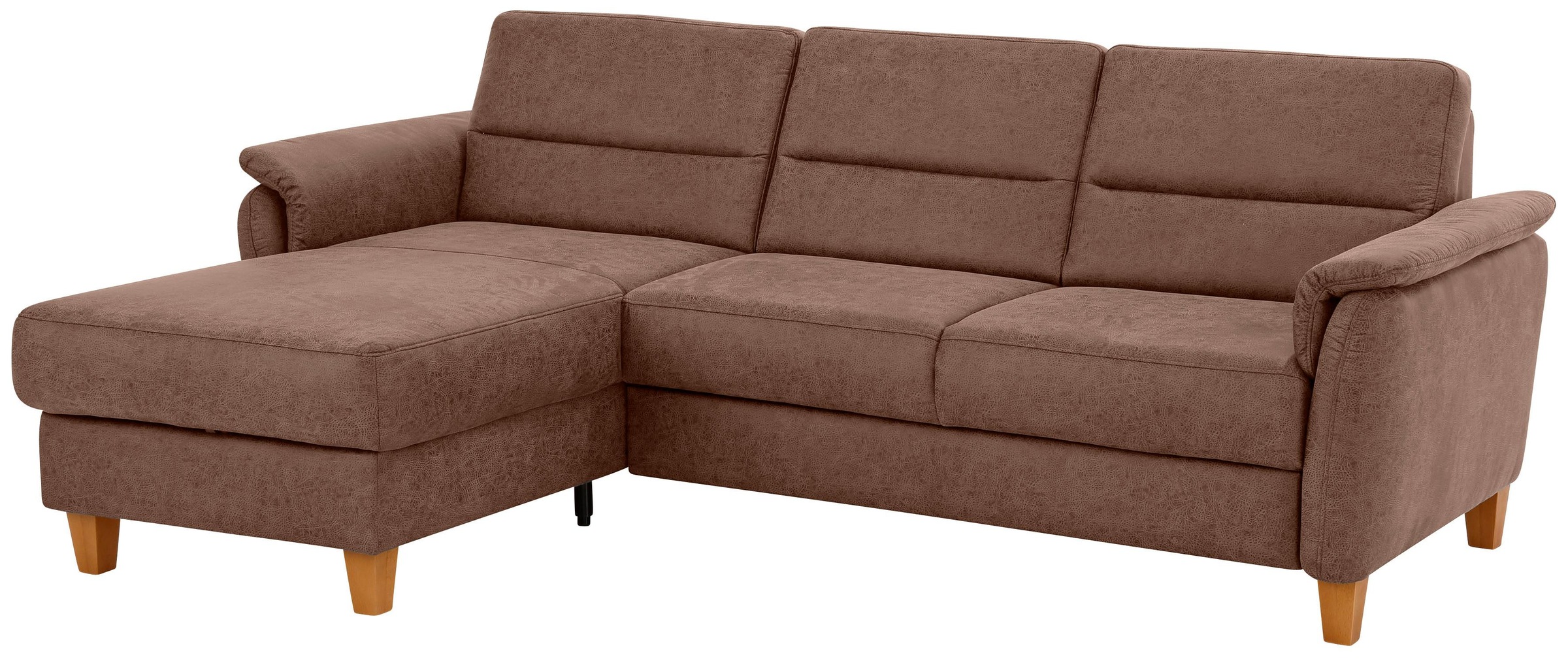 Home affaire Ecksofa »Palmera L-Form, B: 244 cm« optional Bettfunktion & Be günstig online kaufen