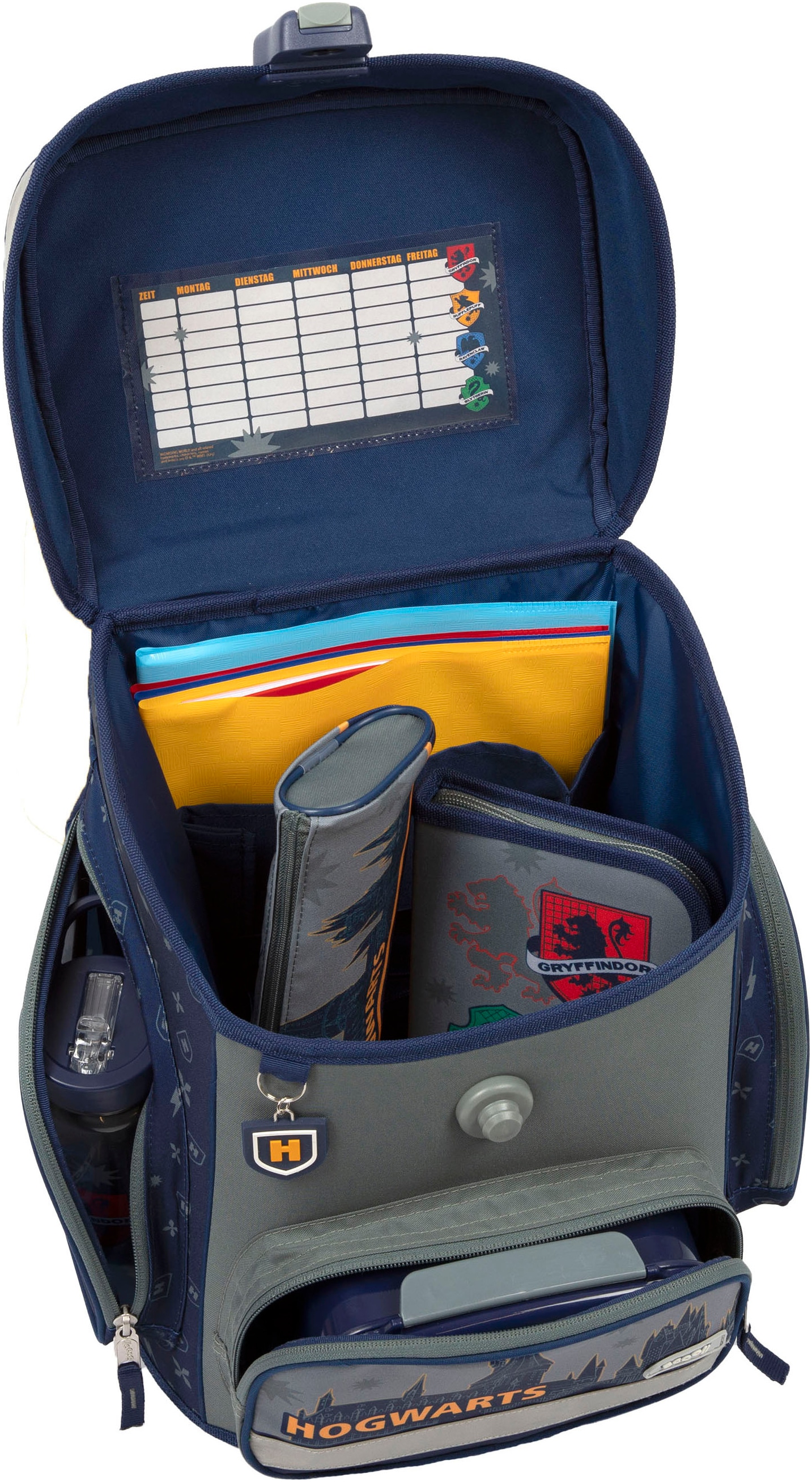 Scooli Schulranzen »EasyFit, Harry Potter Hogwarts«, Reflektoren
