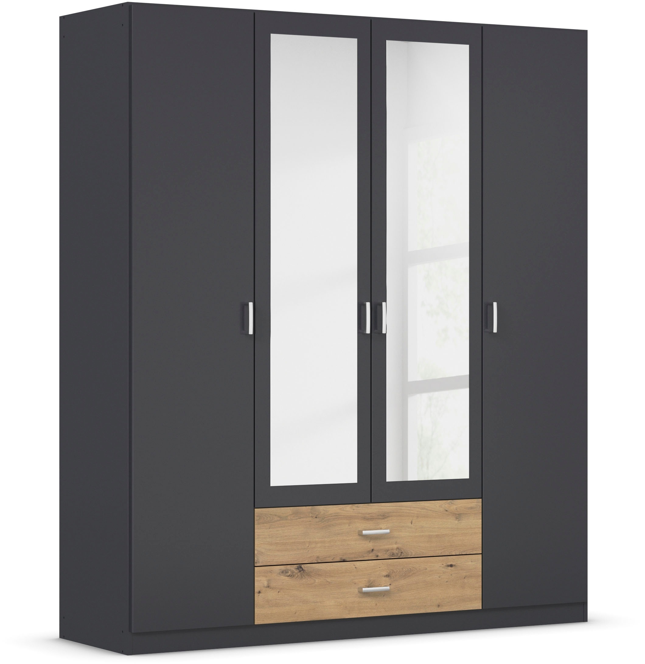 rauch Kleiderschrank "Schrank Garderobe Wäscheschrank GAMMA in 3 Breiten" v günstig online kaufen