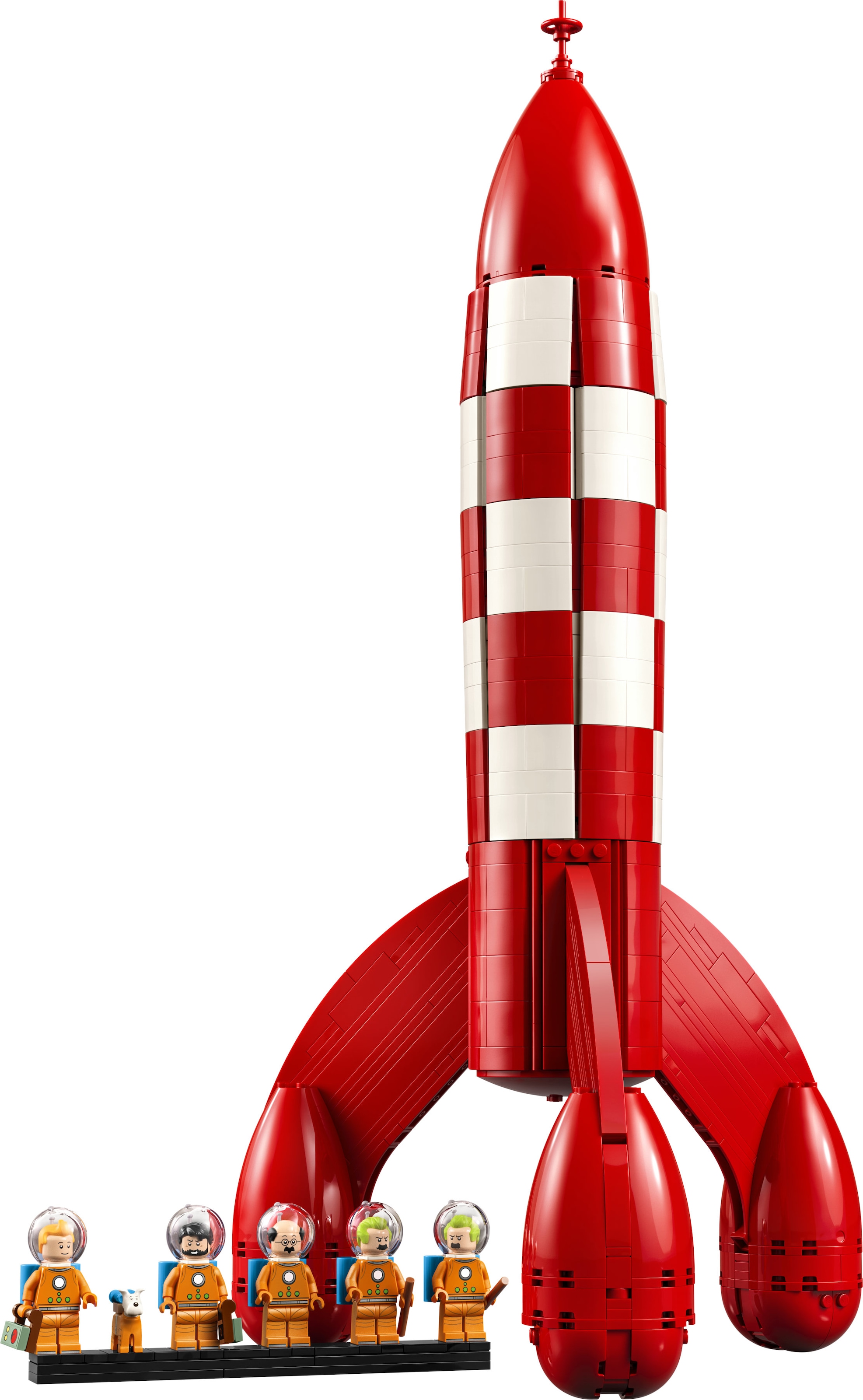 LEGO® Konstruktionsspielsteine »Die Mondrakete von Tim und Struppi (21367), LEGO Ideas« Made in Europe