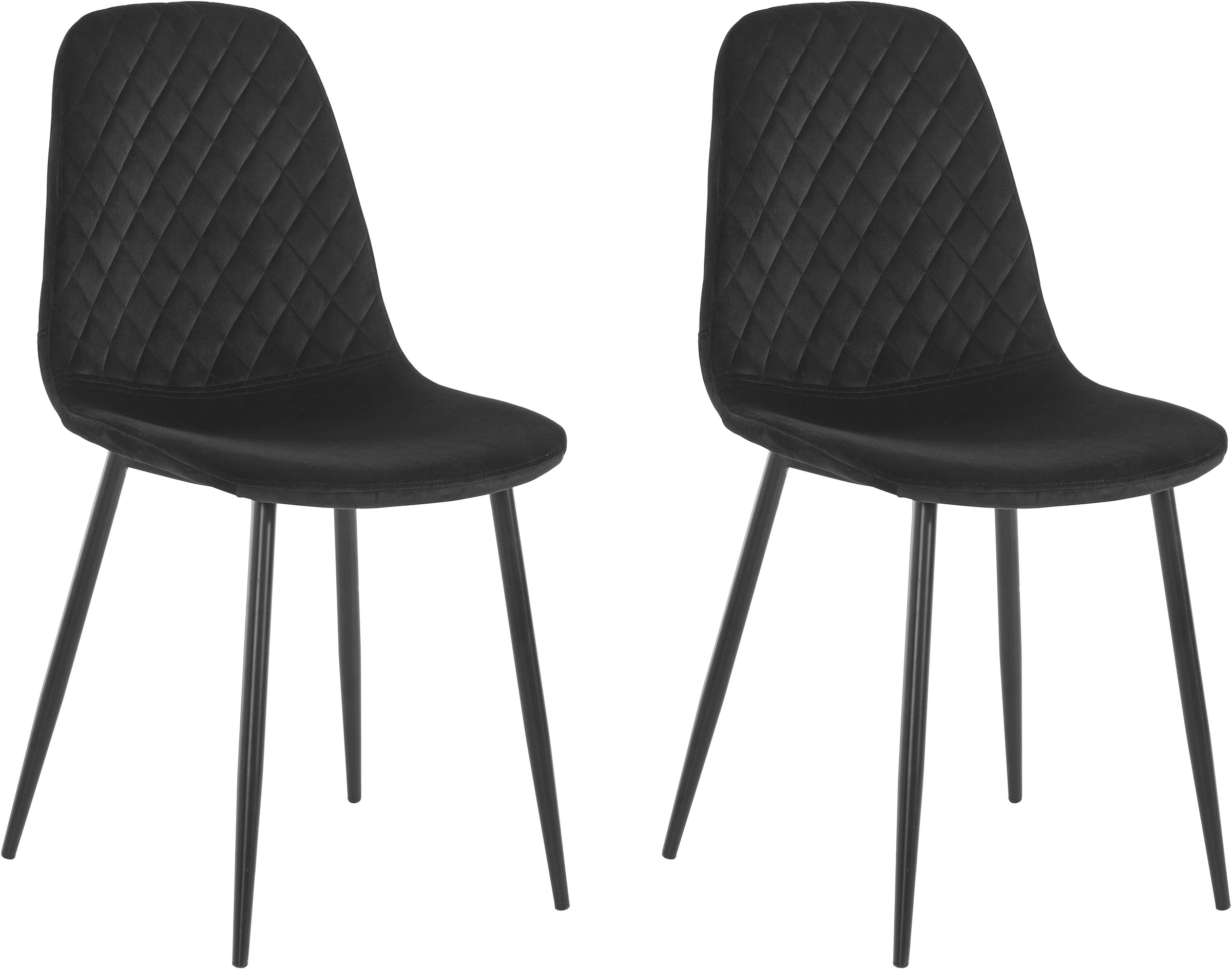 HELA Esszimmerstuhl »Sabrina«, (Set), 2 St., Samtvelours, 2 und 4 Stück, Kü günstig online kaufen
