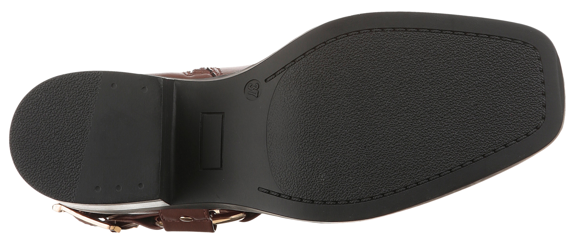 Aniston SHOES Westernstiefelette, Cowboyboots, Blockabsatz, mit Stretcheinsatz - NEUE KOLLEKTION
