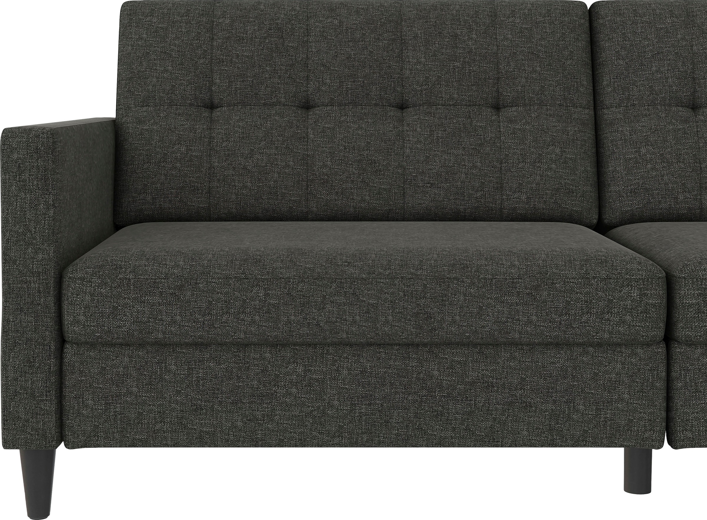 Dorel Home 3-Sitzer »Hartford II«, Bettfunktion, Rückenlehne 2-teilig, 3-fach verstellbar, Sitzhöhe 43 cm