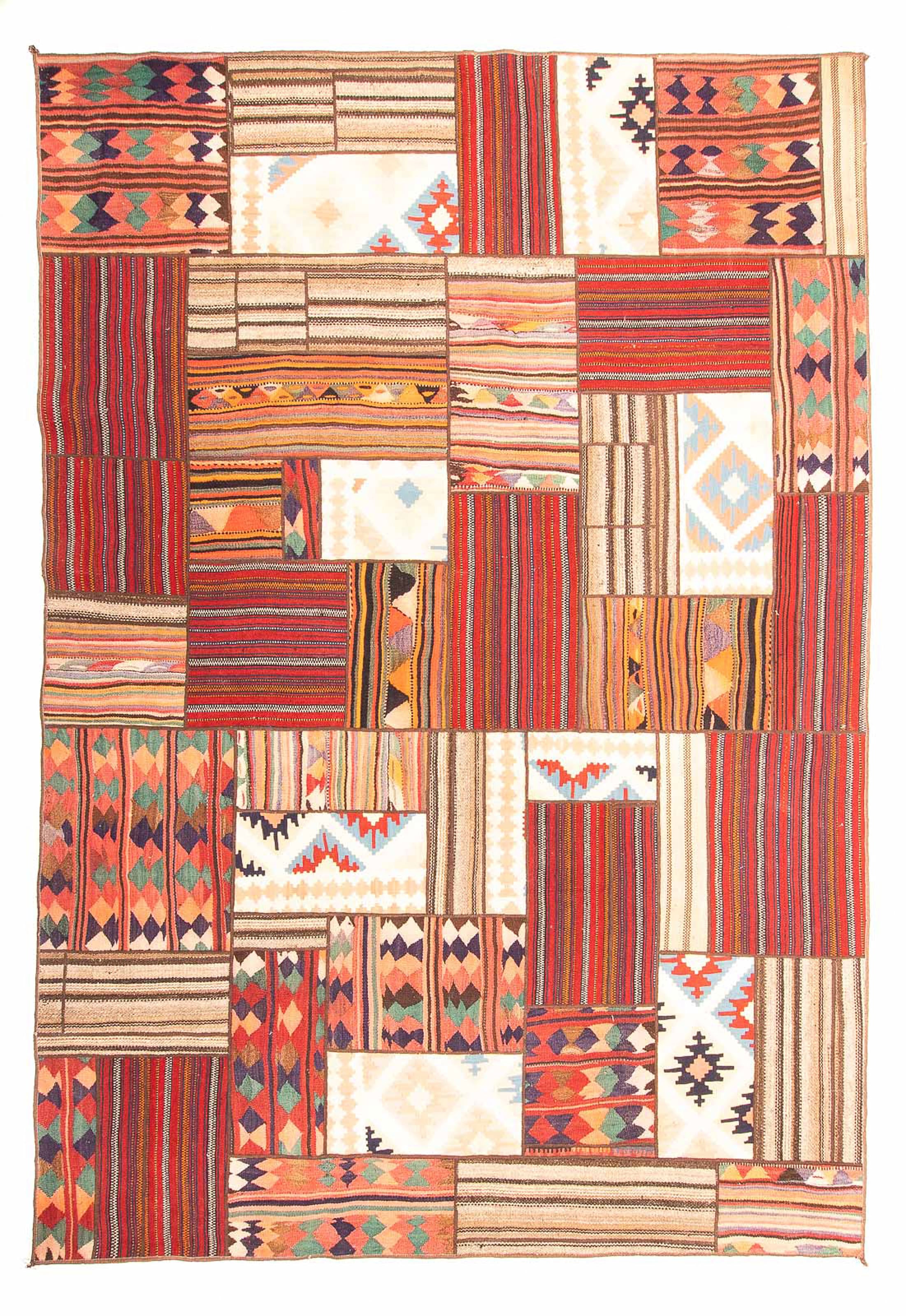 morgenland Teppich »Patchwork - 350 x 250 cm - mehrfarbig«, rechteckig, 7 m günstig online kaufen