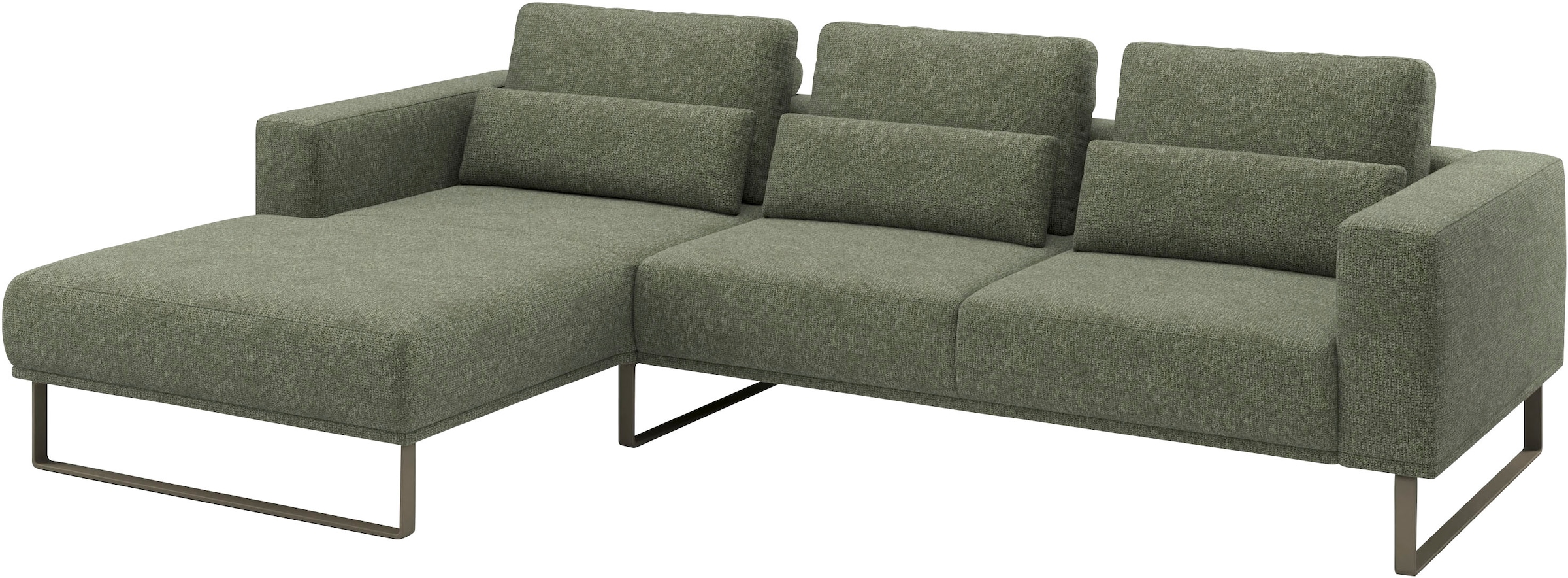 Musterring Ecksofa »JUSTB! PM100, stilvoller Lounge-Komfort von Musterring« Kollektion Bettina Zimmermann, optionaler Sitzvorzug & Fuß-Auswahl