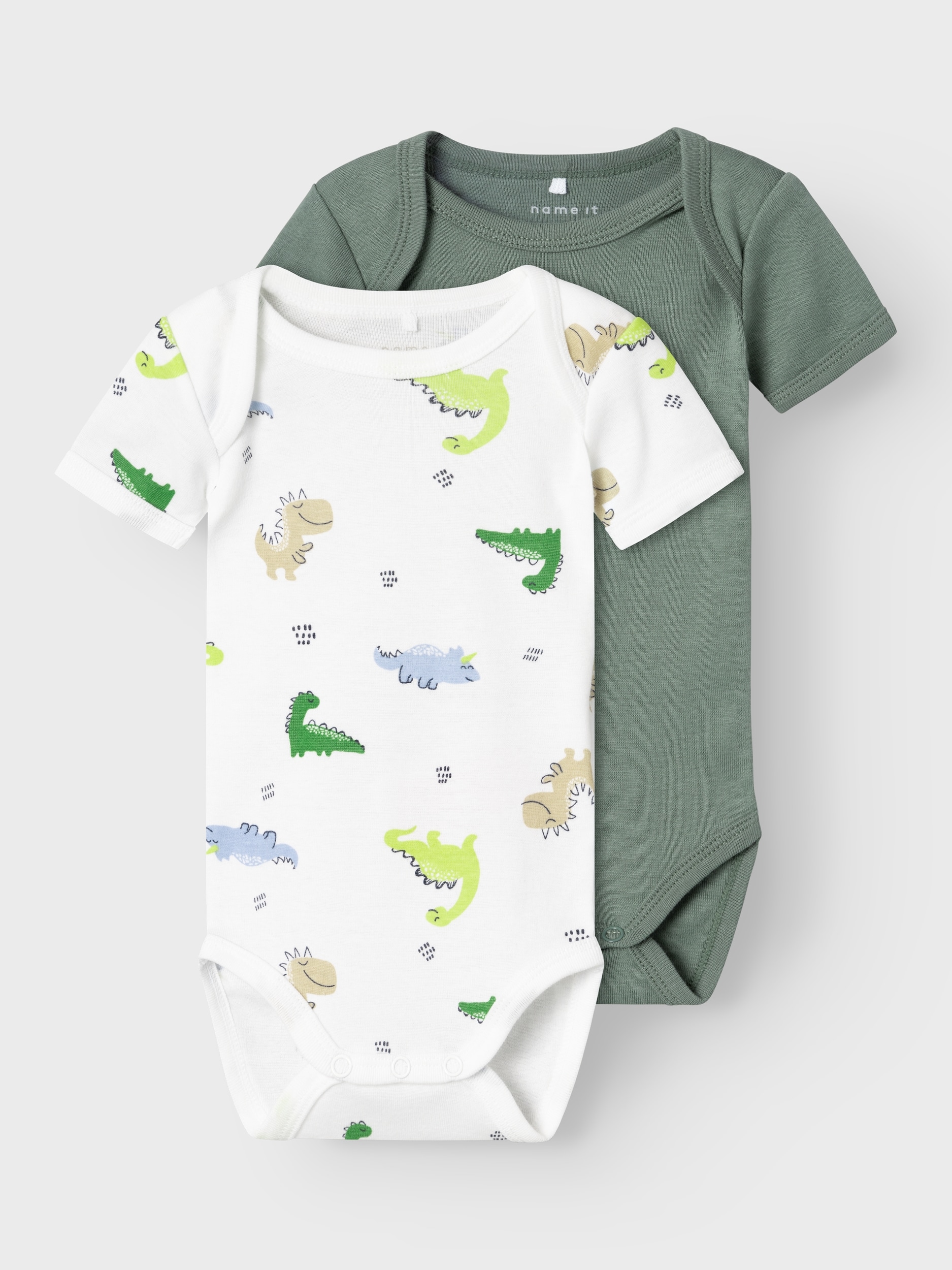Name It Schlafoverall »NBMBODY 2P SS WILD LIME DINO NOOS«, (Packung, 2 tlg.)  online bei