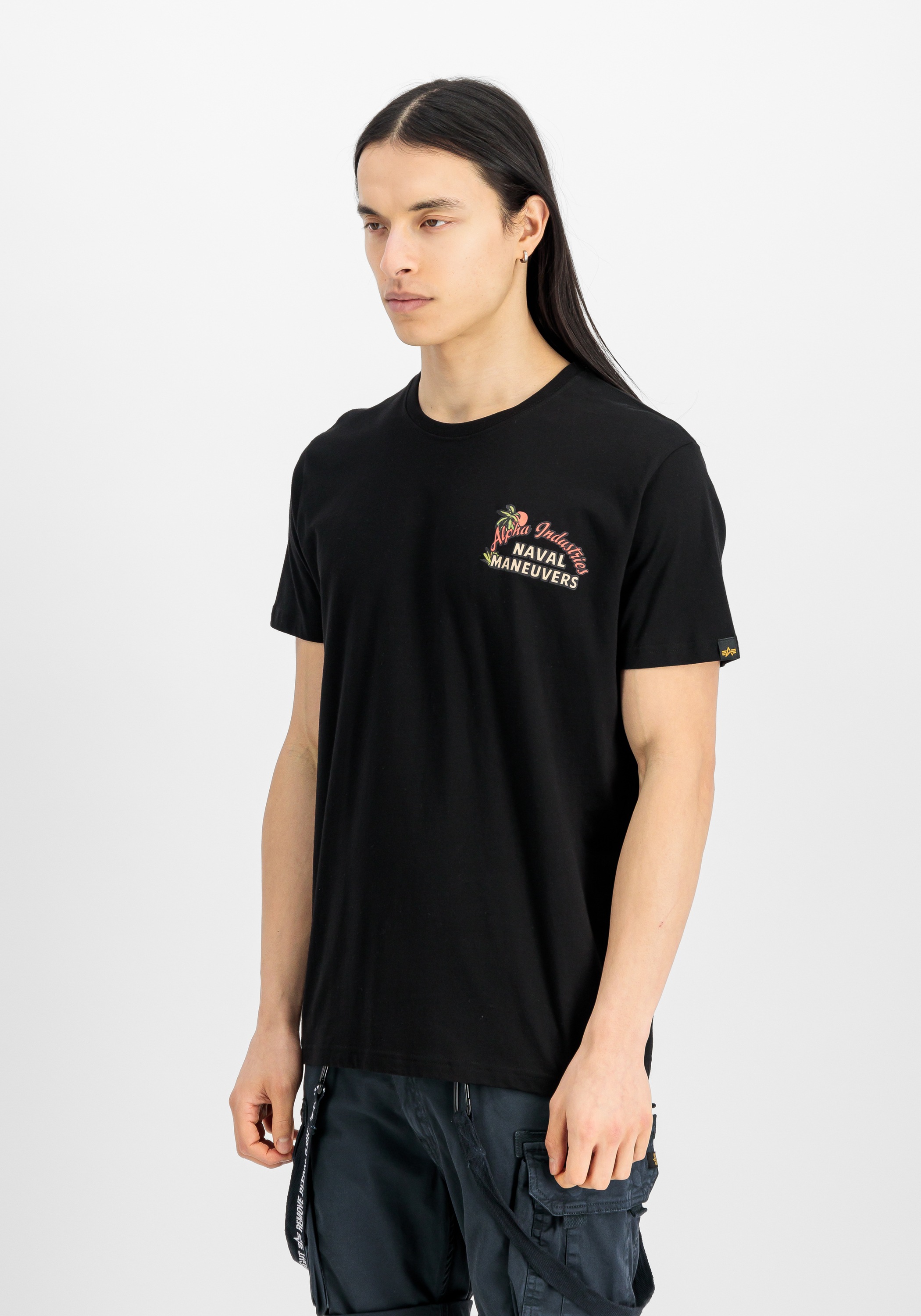 Alpha Industries T-Shirt »Alpha Industries Men - T-Shirts Naval T Back Print«